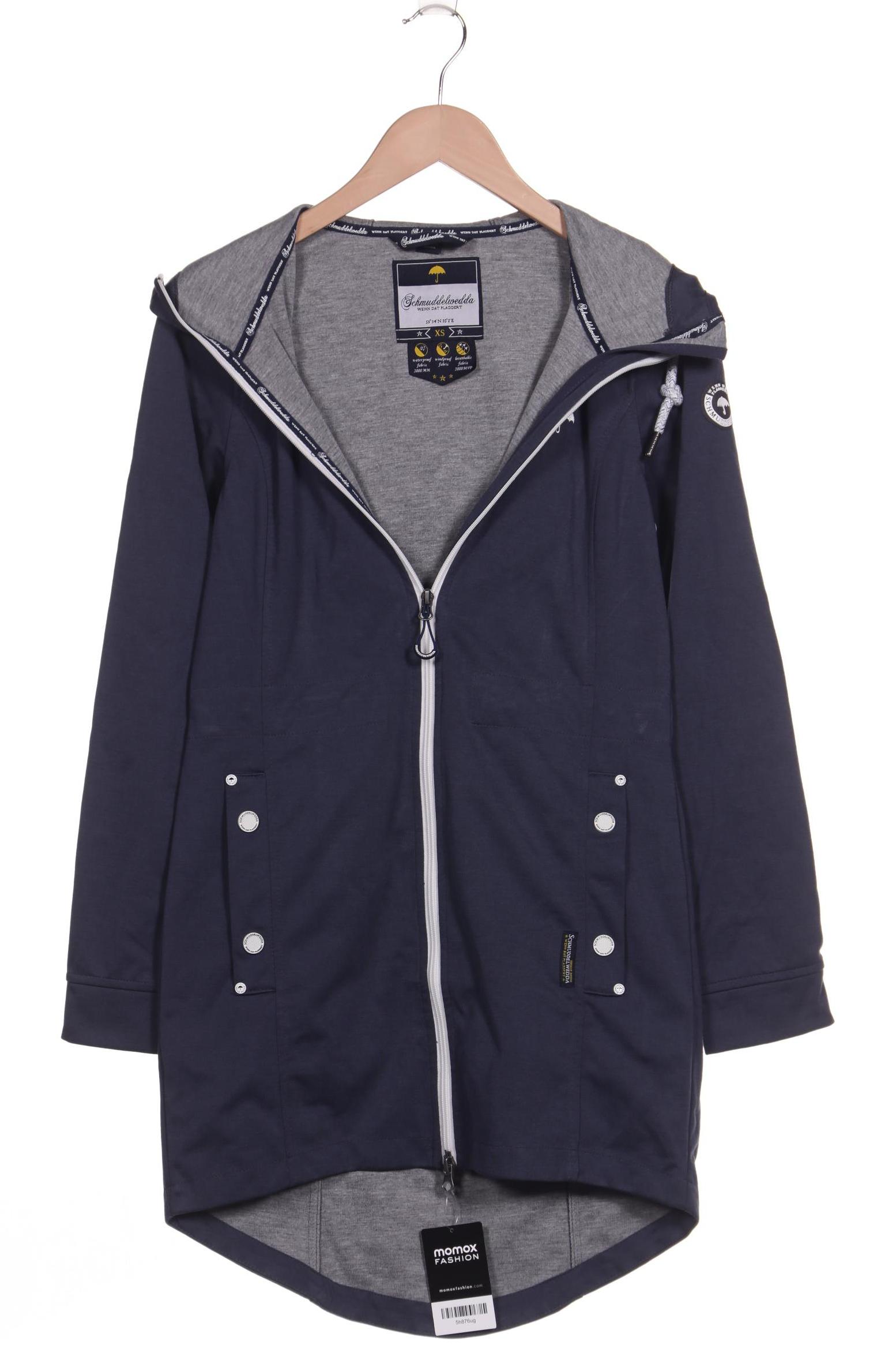 

Schmuddelwedda Damen Mantel, grau, Gr. 34
