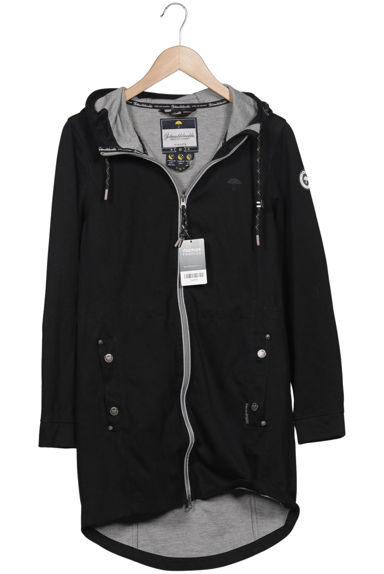 

Schmuddelwedda Damen Mantel, schwarz, Gr. 38