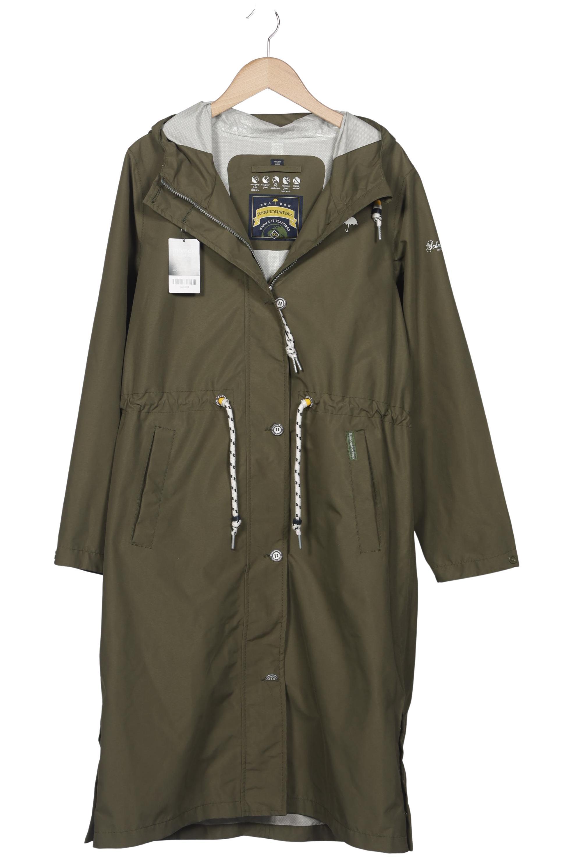 

Schmuddelwedda Damen Mantel, grün, Gr. 46