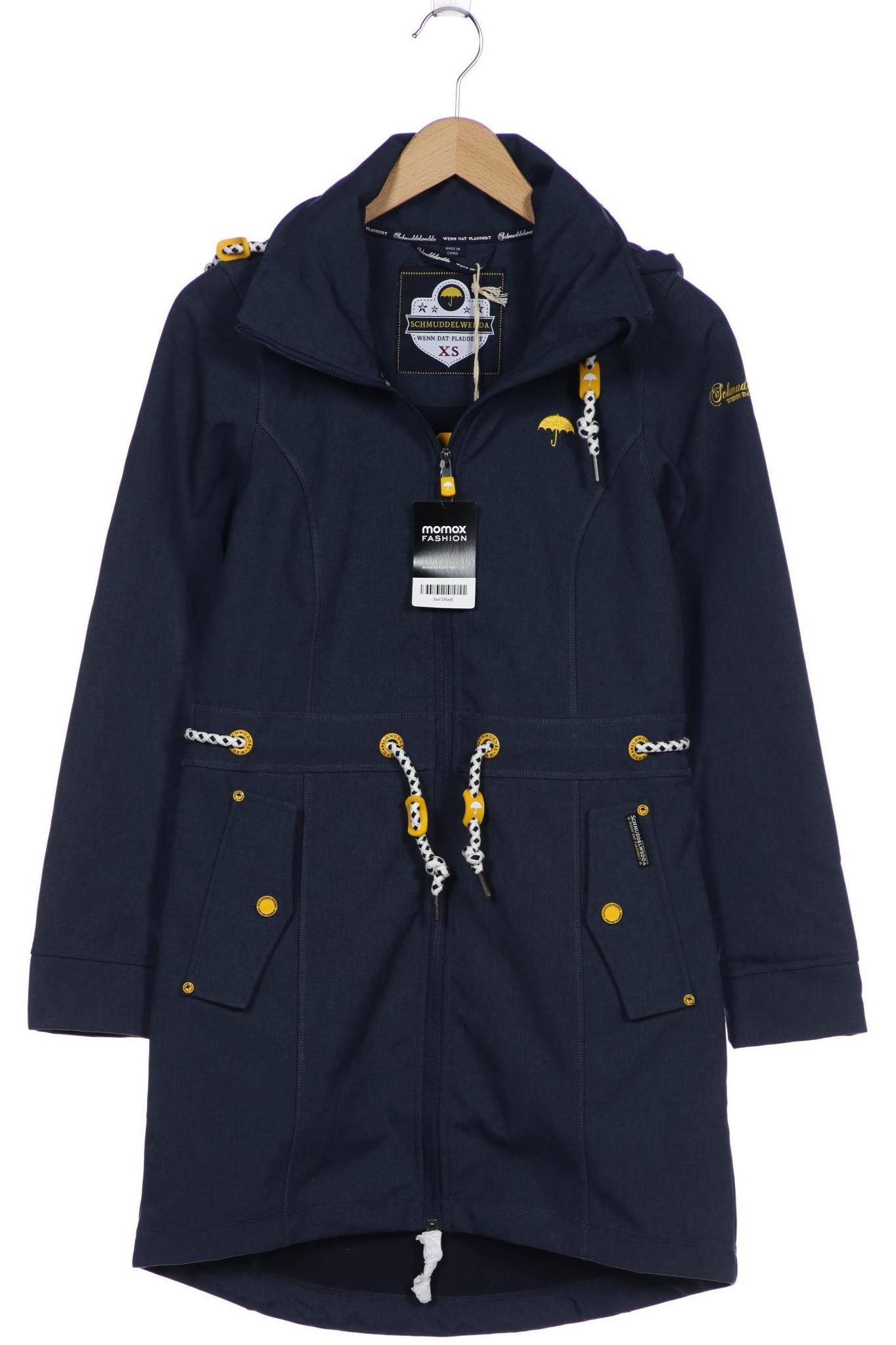 

schmuddelwedda Damen Mantel, marineblau