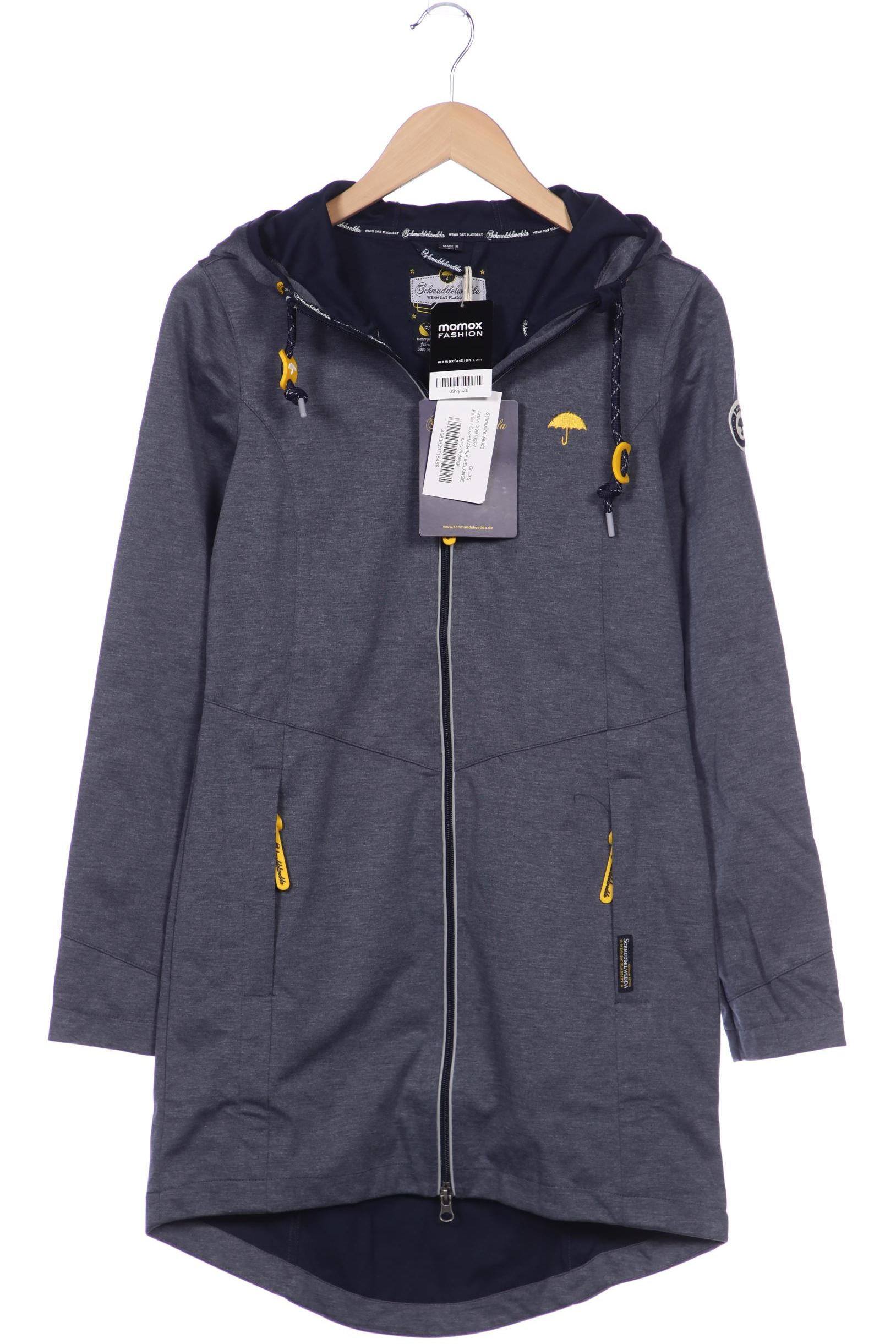 

Schmuddelwedda Damen Mantel, blau, Gr. 34