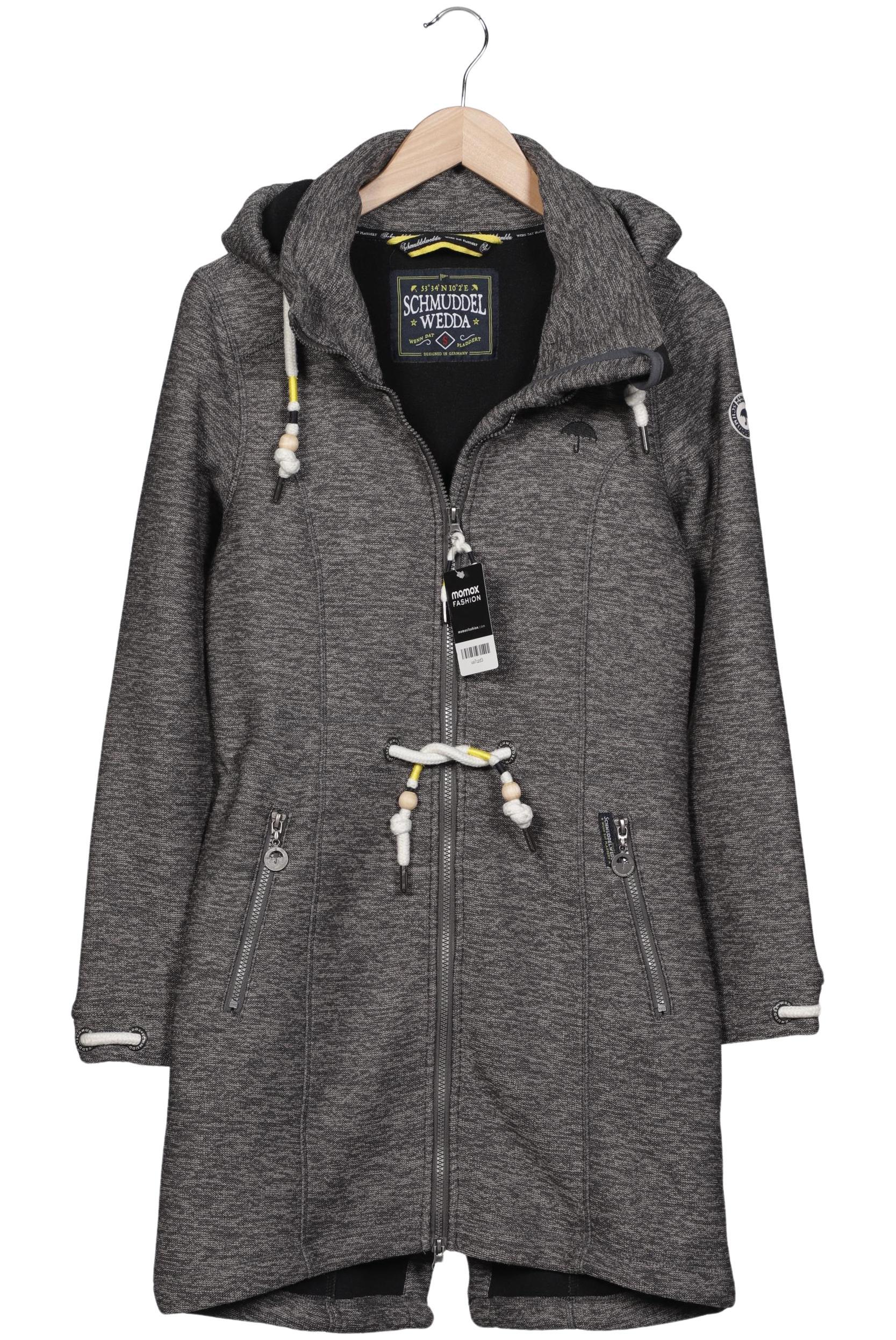 

Schmuddelwedda Damen Mantel, grau, Gr. 36