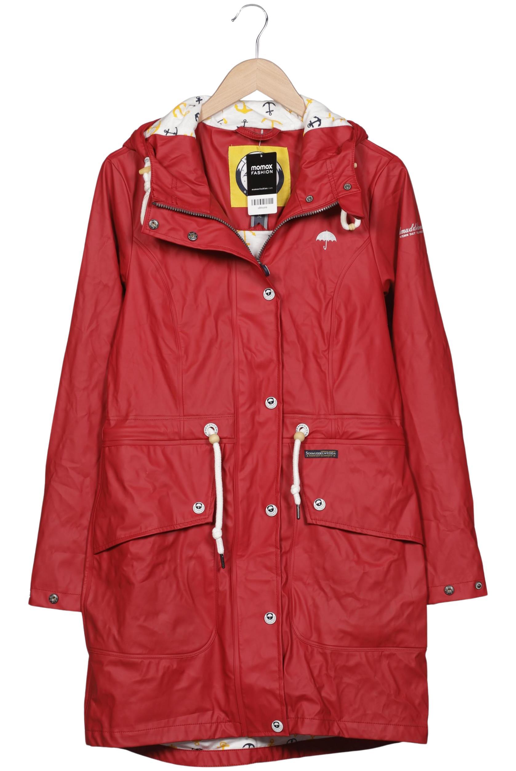 

Schmuddelwedda Damen Mantel, rot, Gr. 38