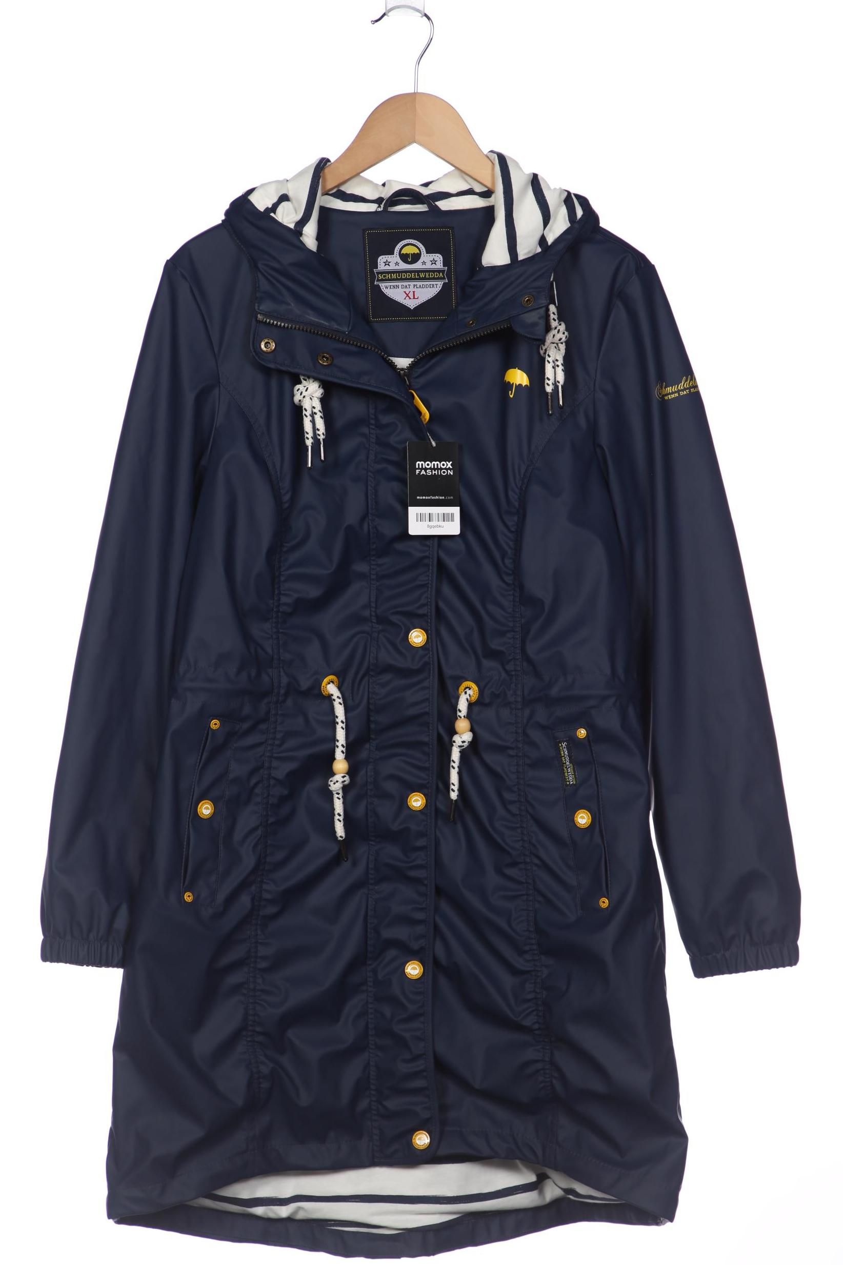

schmuddelwedda Damen Mantel, marineblau