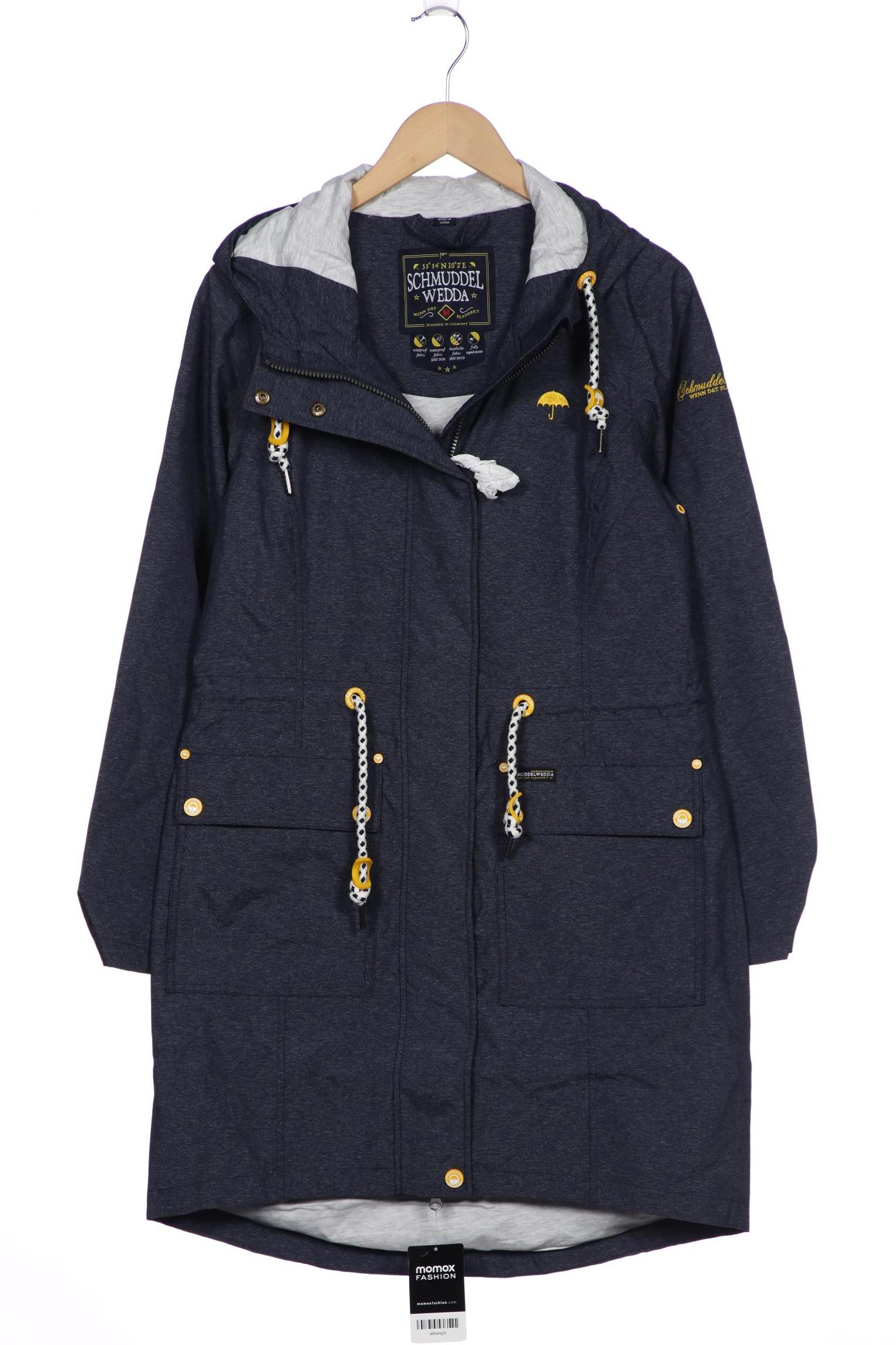 

schmuddelwedda Damen Mantel, marineblau