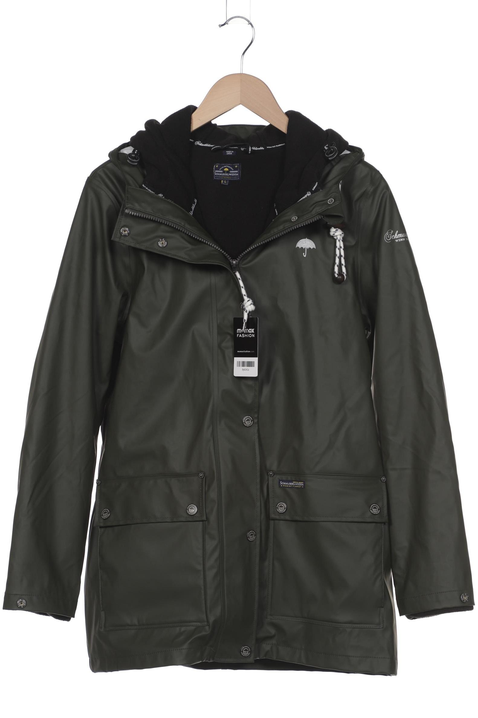 

Schmuddelwedda Damen Mantel, grün, Gr. 42
