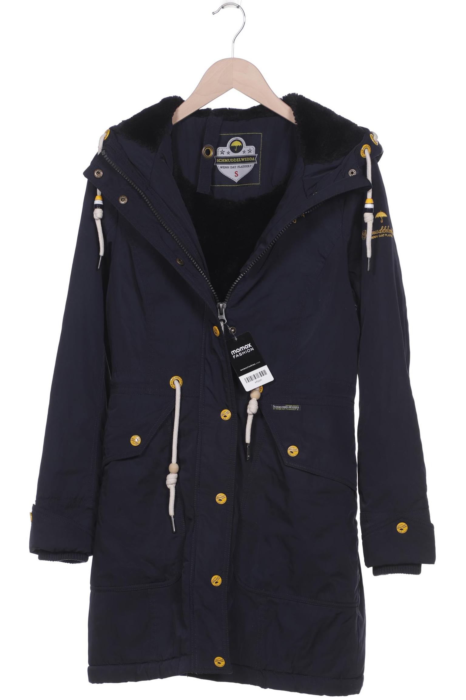 

Schmuddelwedda Damen Mantel, marineblau