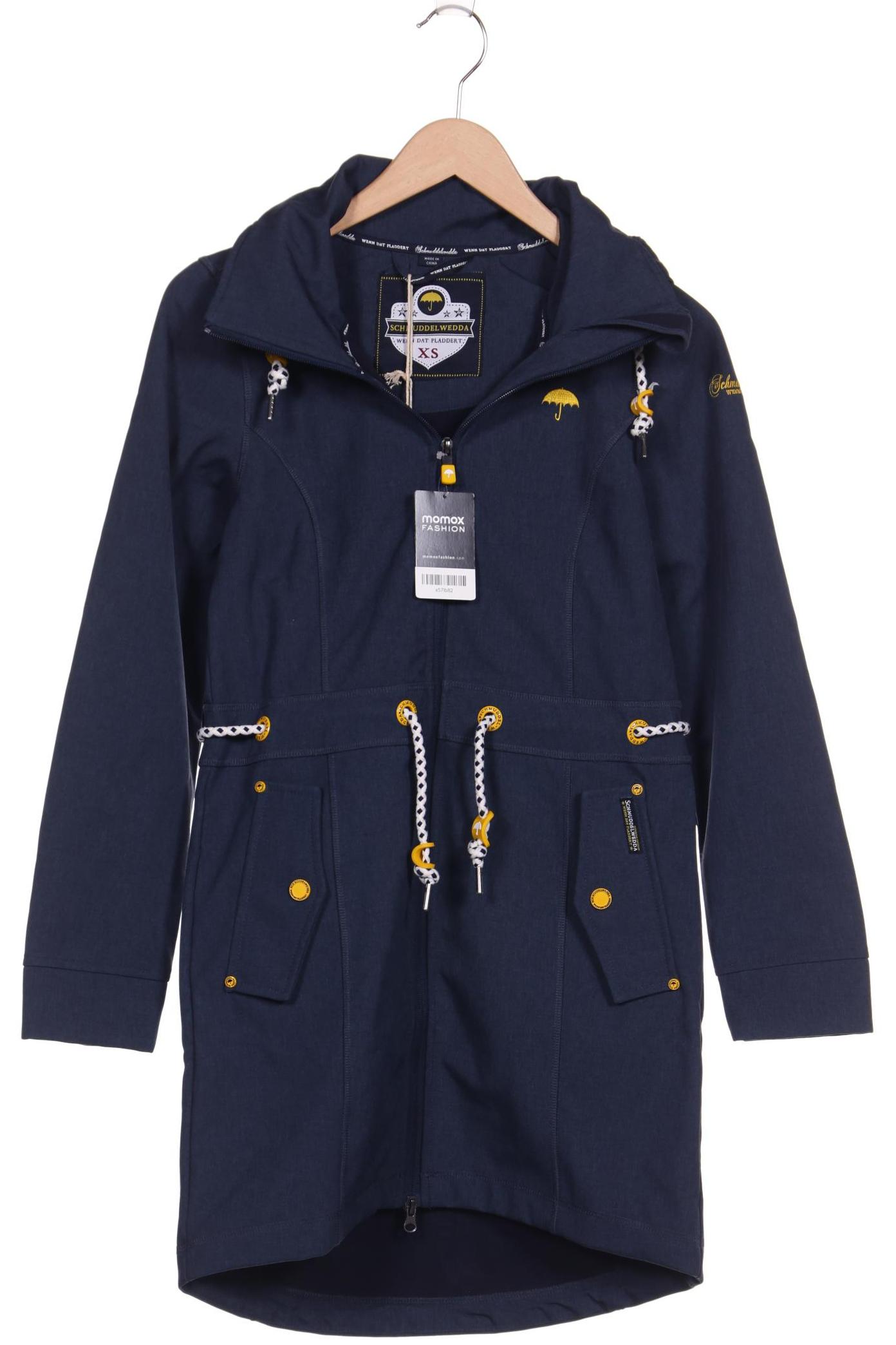 

schmuddelwedda Damen Mantel, marineblau