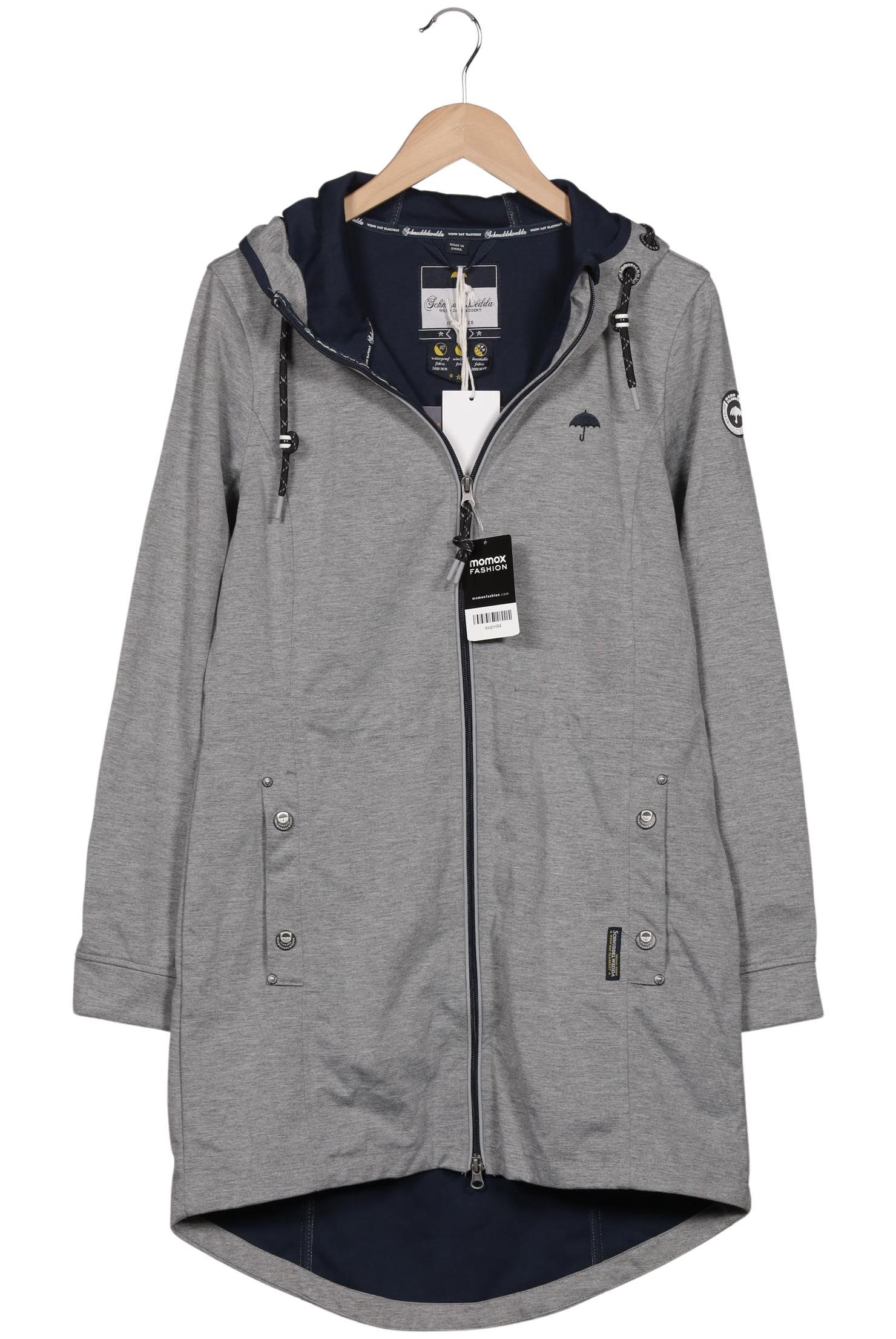 

Schmuddelwedda Damen Mantel, grau, Gr. 42