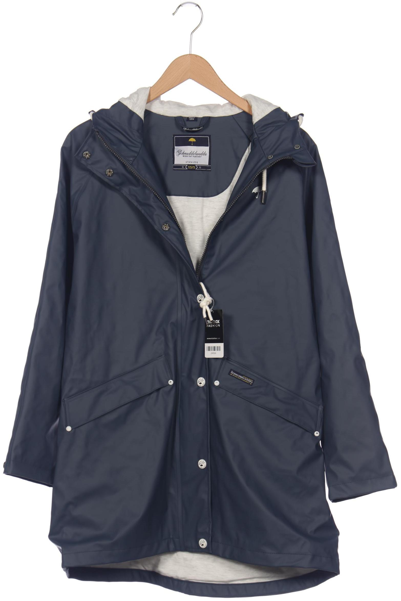 

Schmuddelwedda Damen Mantel, blau