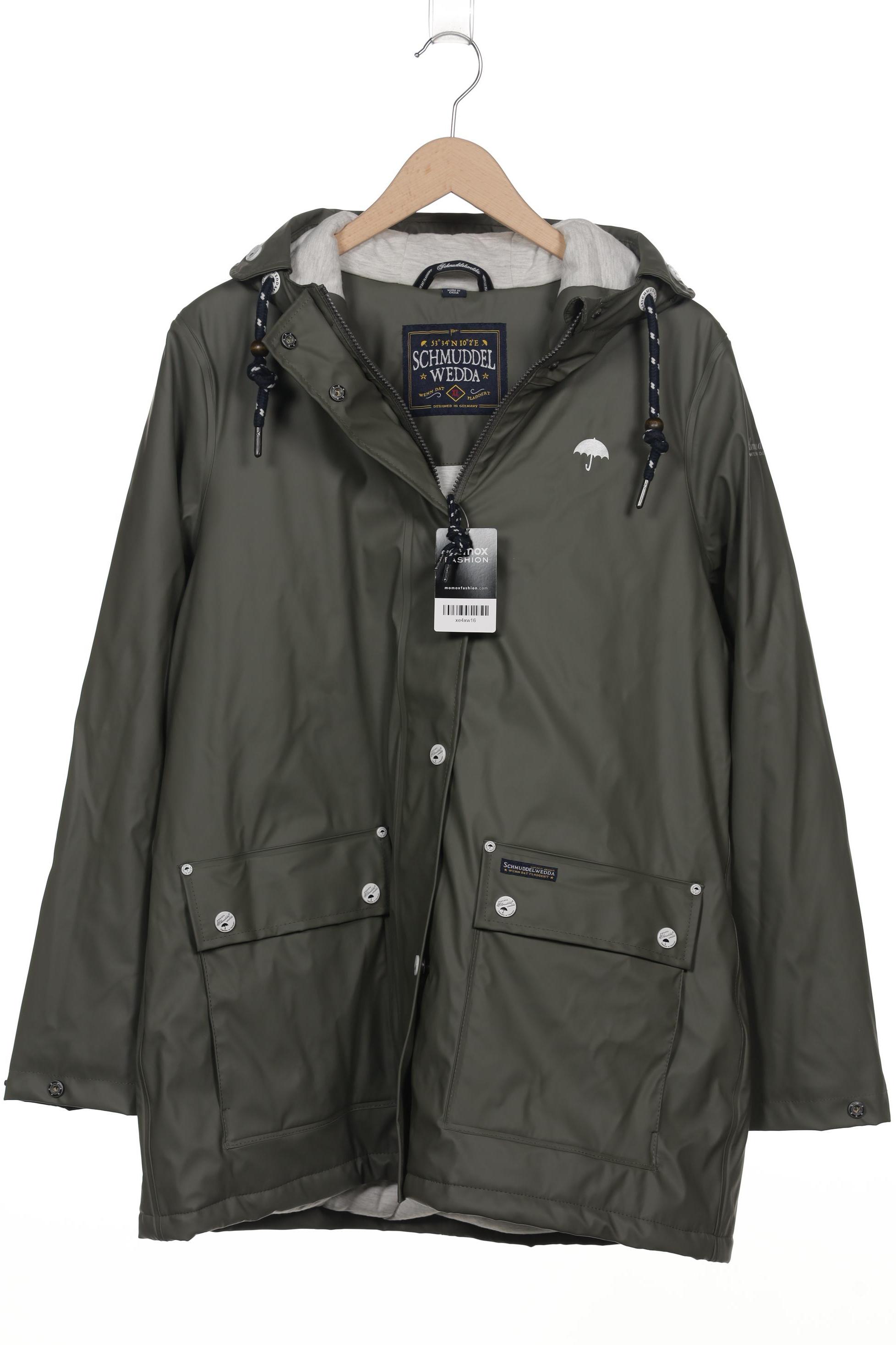 

Schmuddelwedda Damen Mantel, grün, Gr. 44