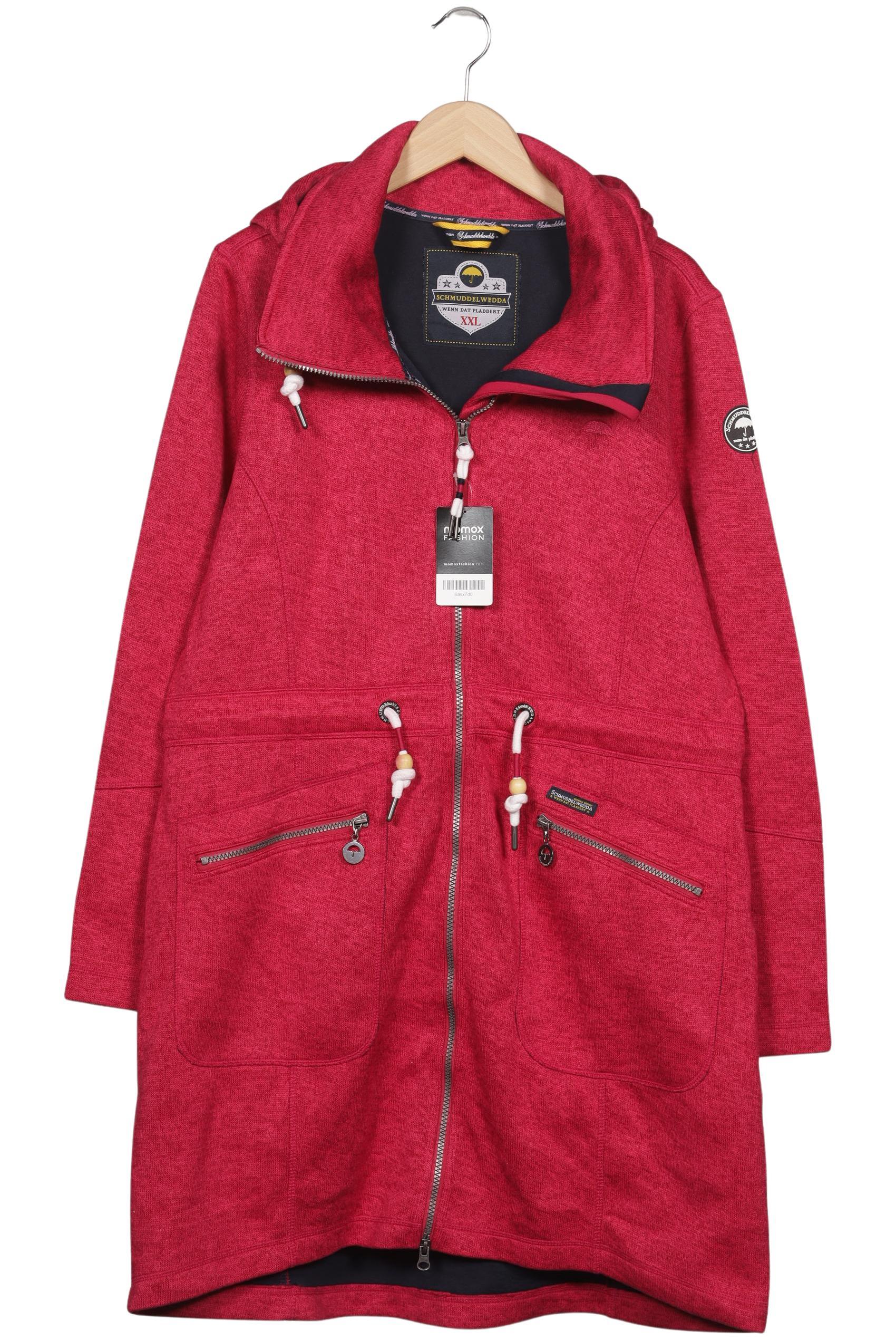 

Schmuddelwedda Damen Mantel, rot, Gr. 46
