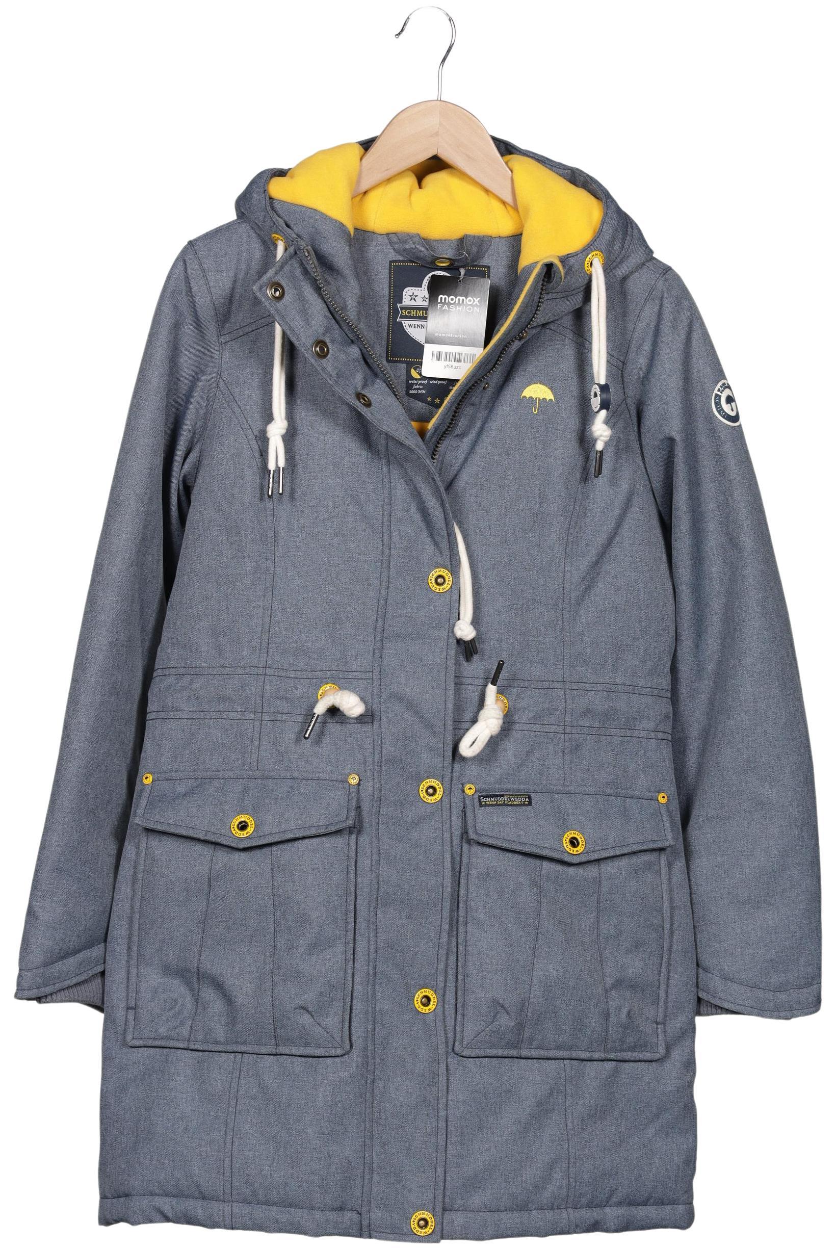

Schmuddelwedda Damen Mantel, blau, Gr. 36
