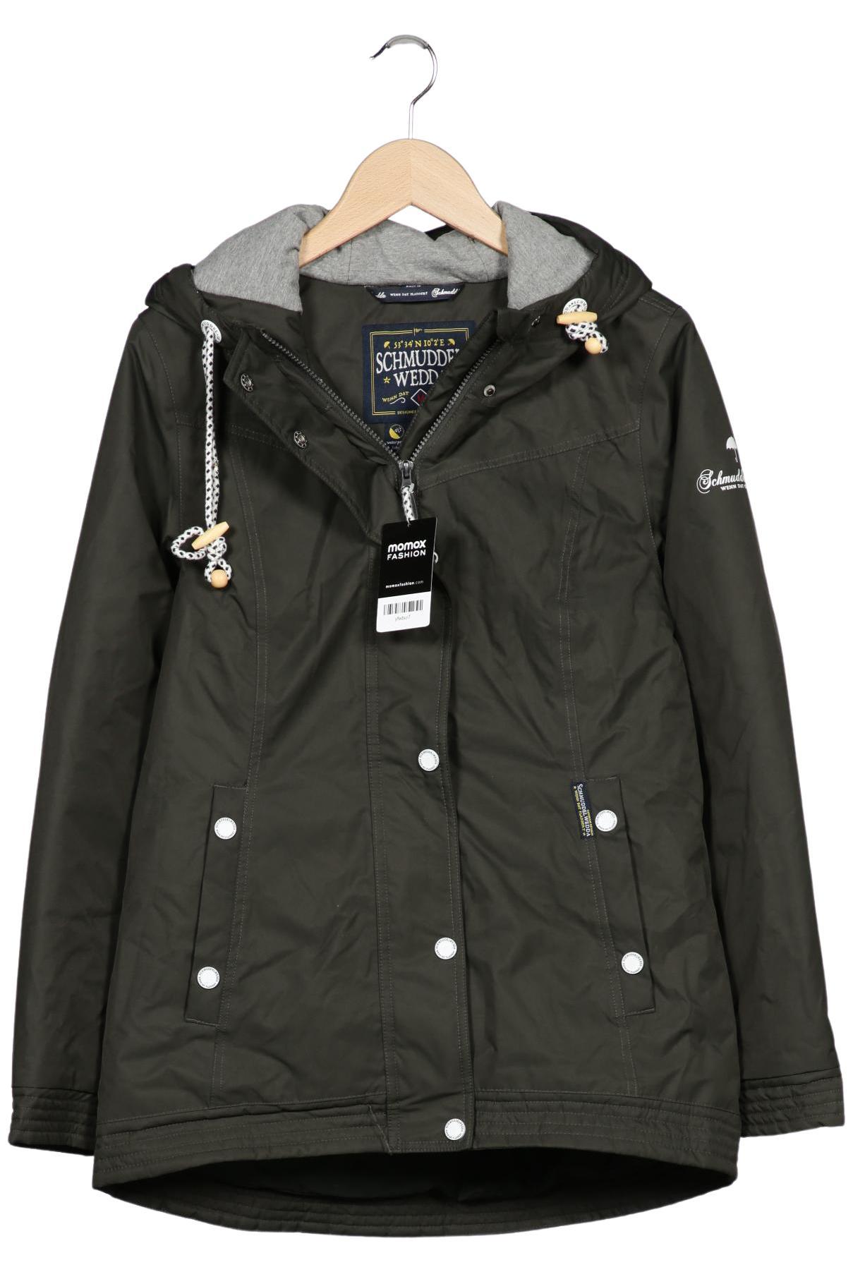 

Schmuddelwedda Damen Mantel, grün, Gr. 38