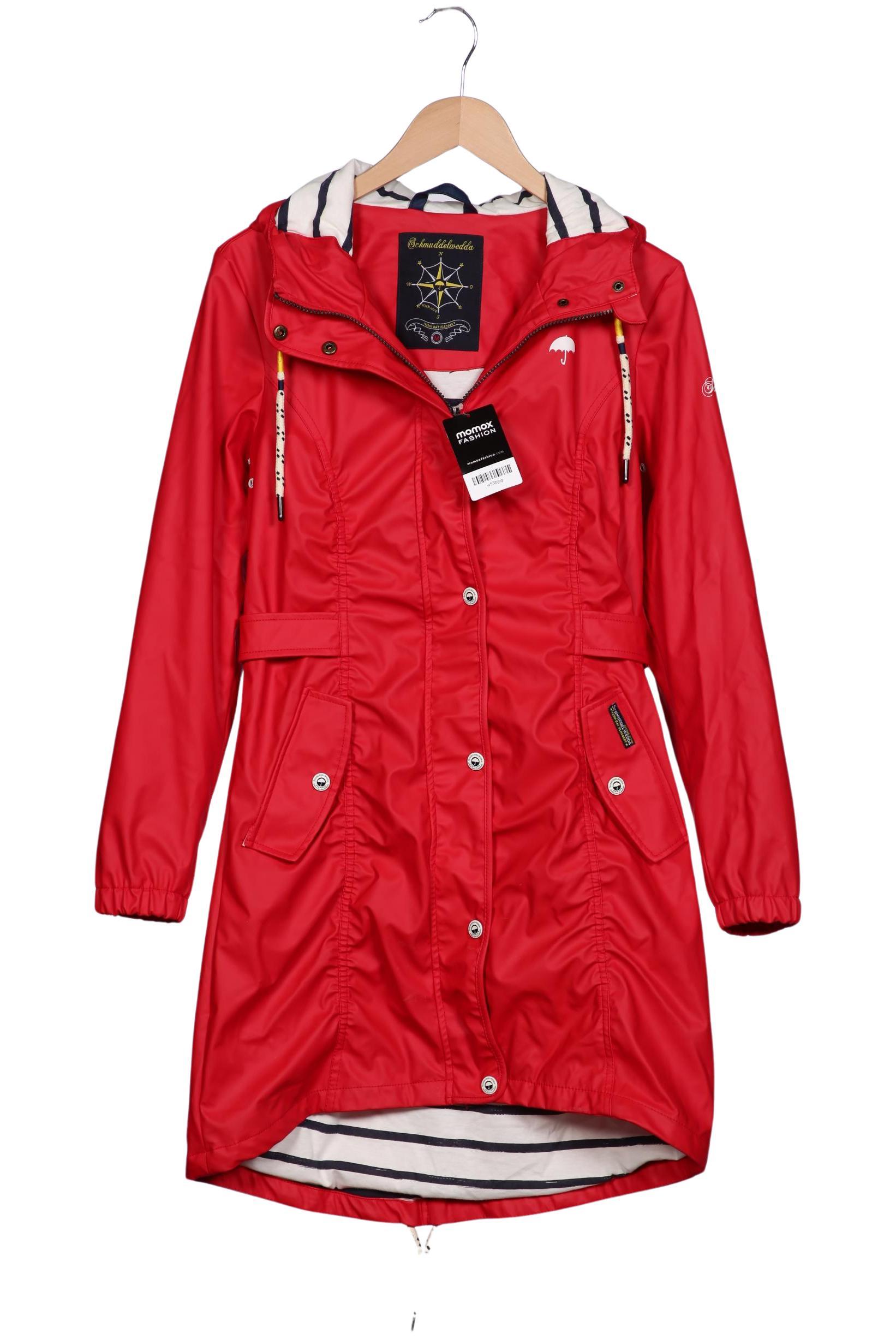 

Schmuddelwedda Damen Mantel, rot, Gr. 38