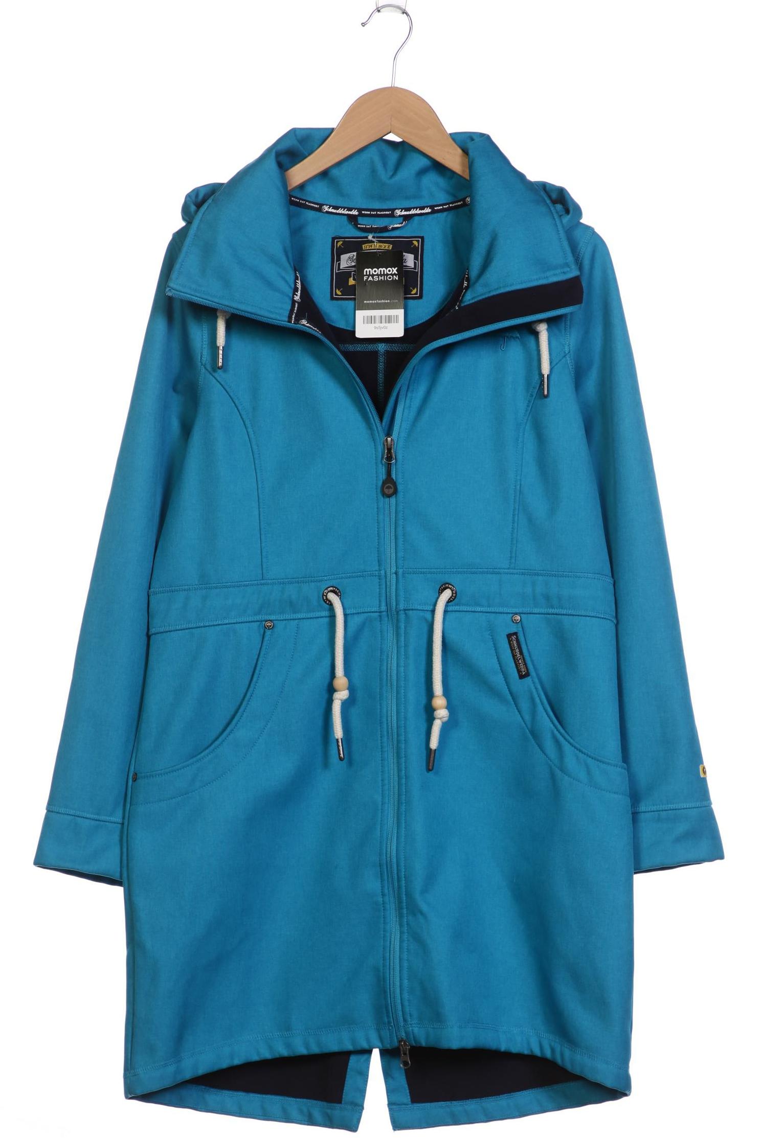 

Schmuddelwedda Damen Mantel, blau, Gr. 42