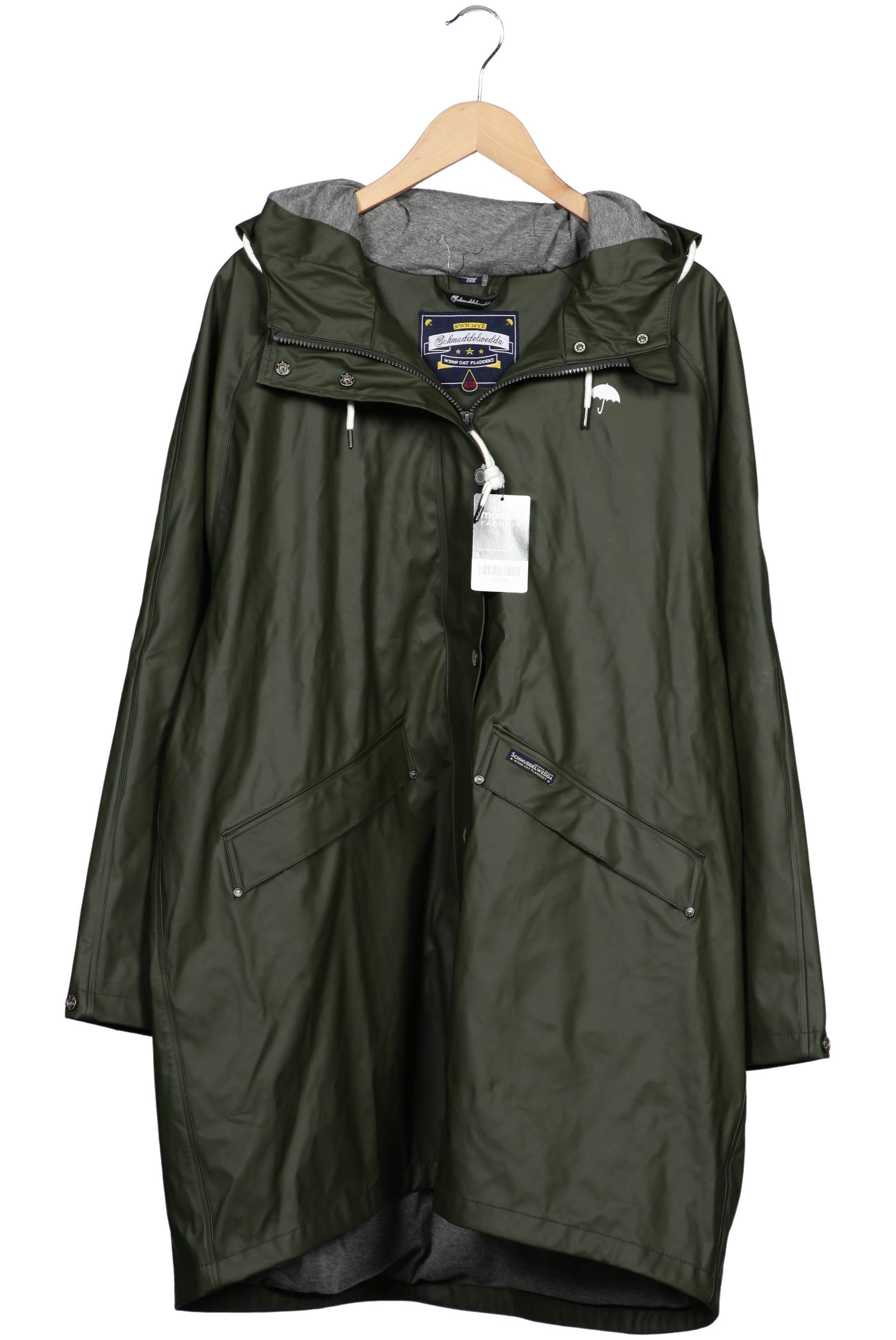

Schmuddelwedda Damen Mantel, grün, Gr. 44