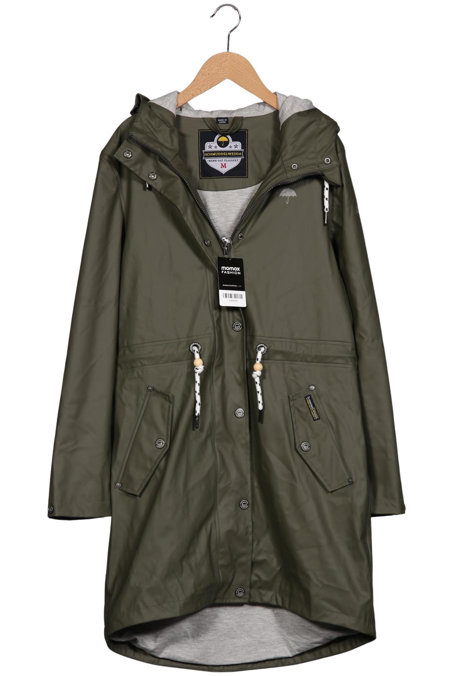 

Schmuddelwedda Damen Mantel, grün, Gr. 38