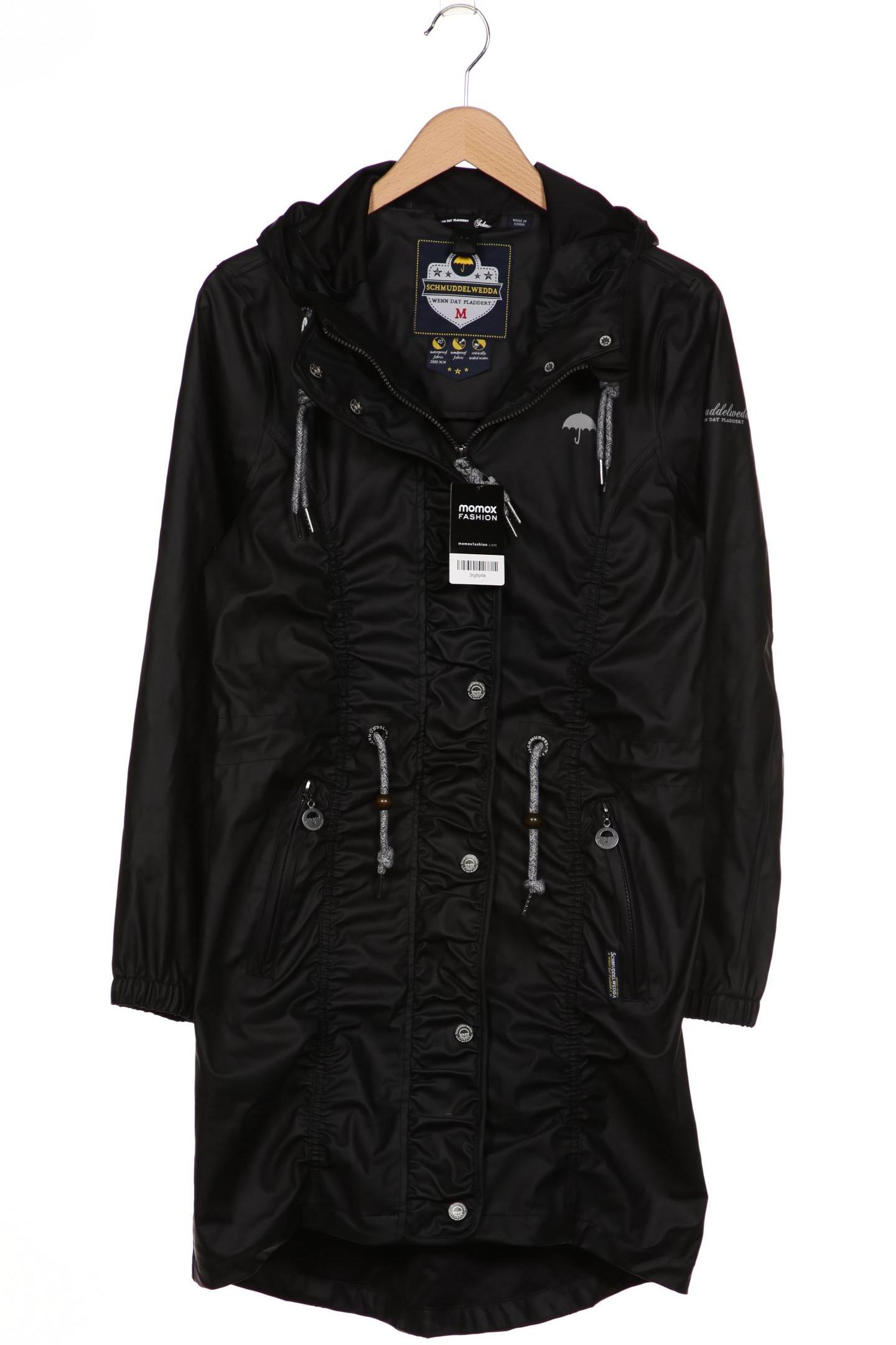 

schmuddelwedda Damen Mantel, schwarz