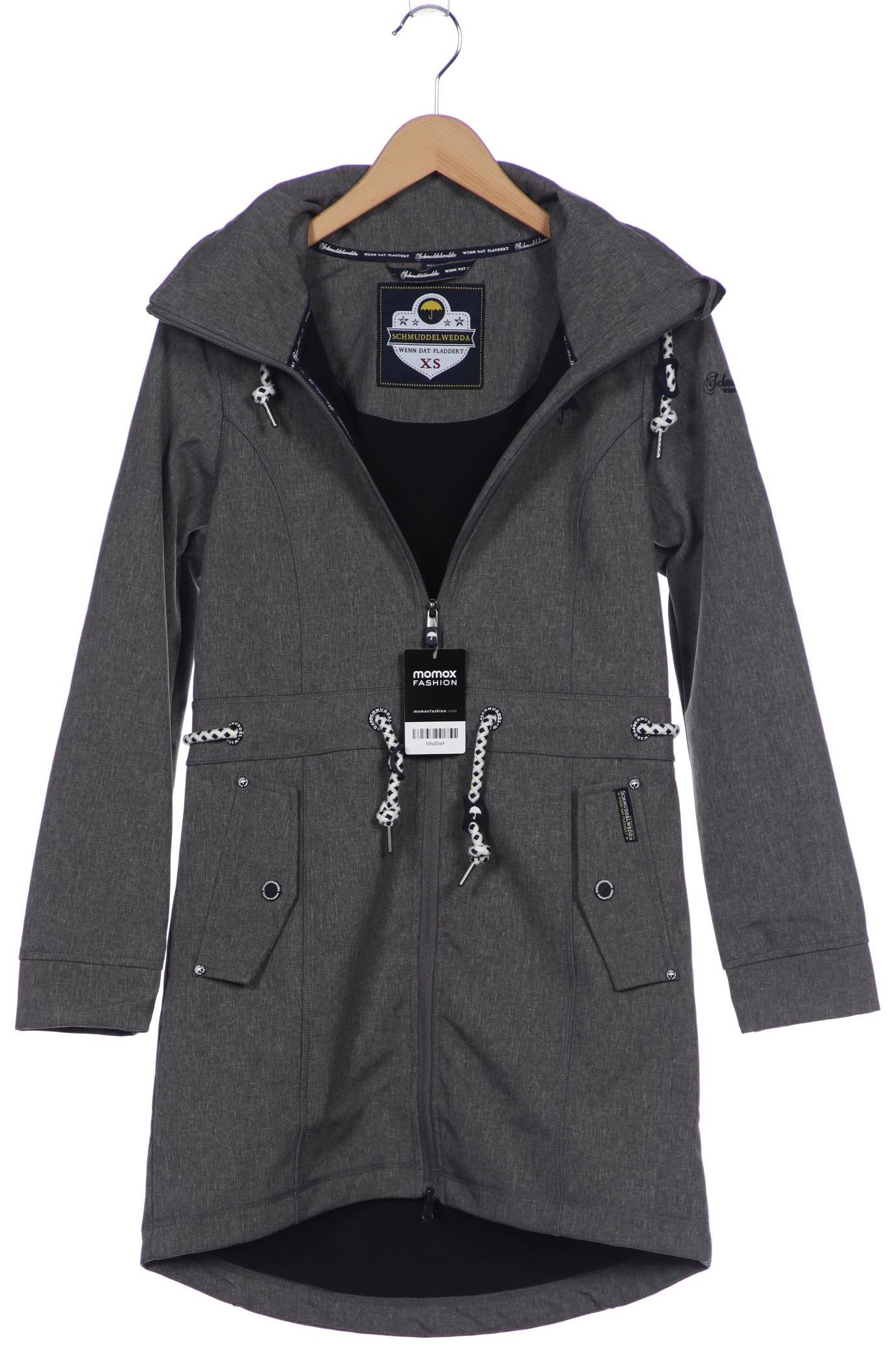 

Schmuddelwedda Damen Mantel, grau, Gr. 34