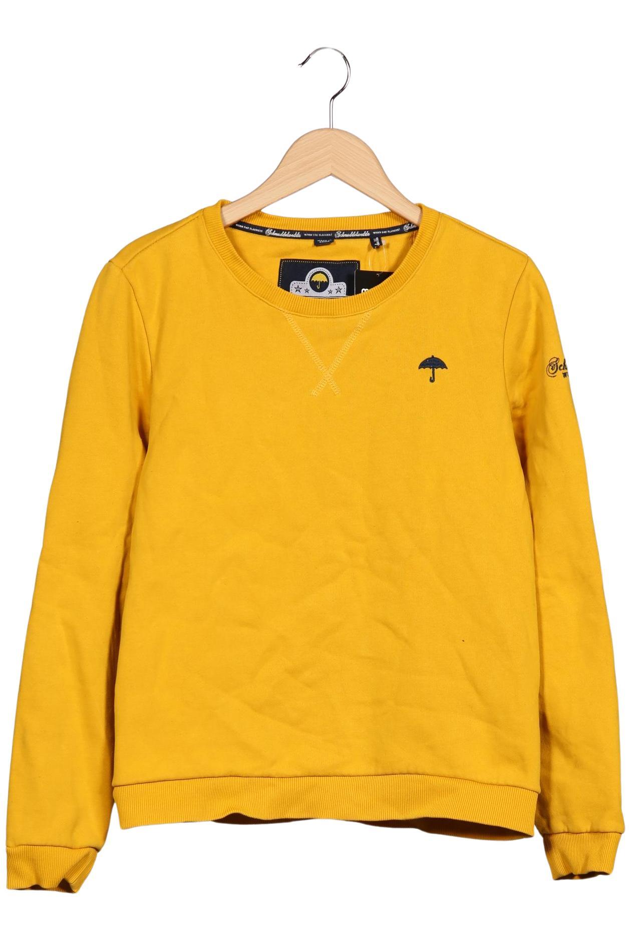 

Schmuddelwedda Damen Sweatshirt, gelb, Gr. 38