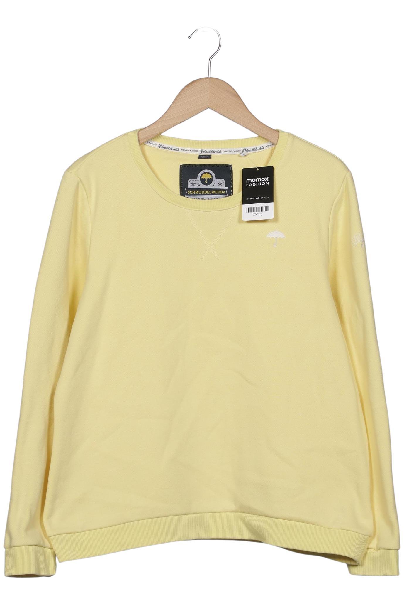 

Schmuddelwedda Damen Sweatshirt, gelb, Gr. 44