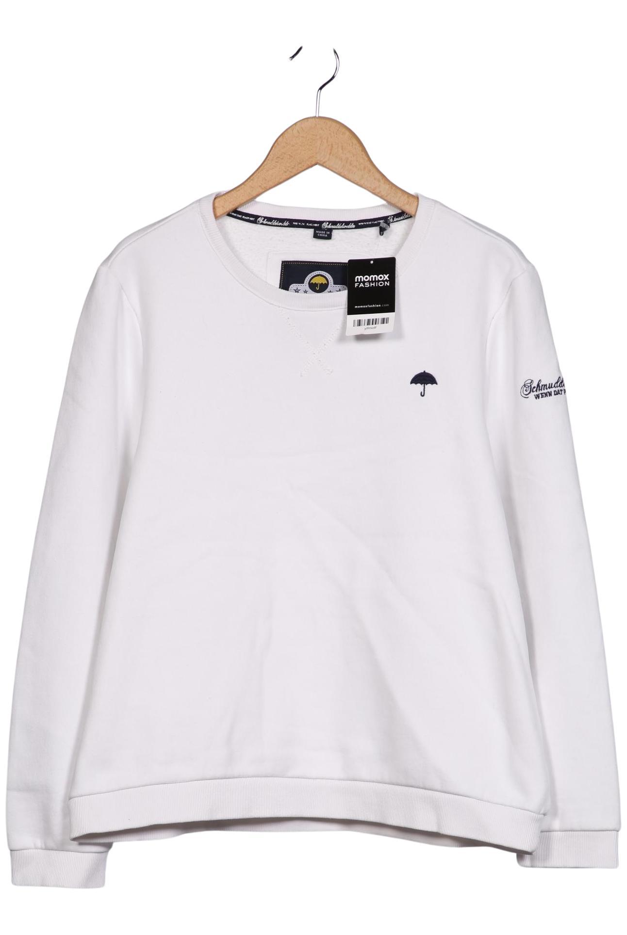 

Schmuddelwedda Damen Sweatshirt, weiß, Gr. 46