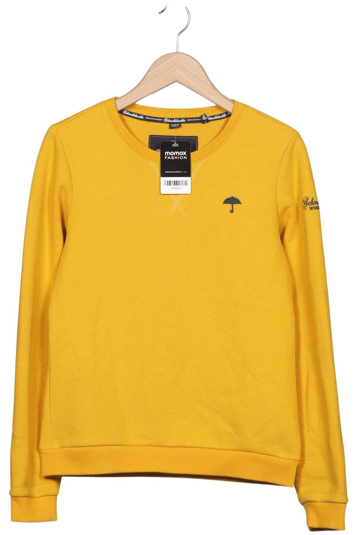 

Schmuddelwedda Damen Sweatshirt, gelb, Gr. 34