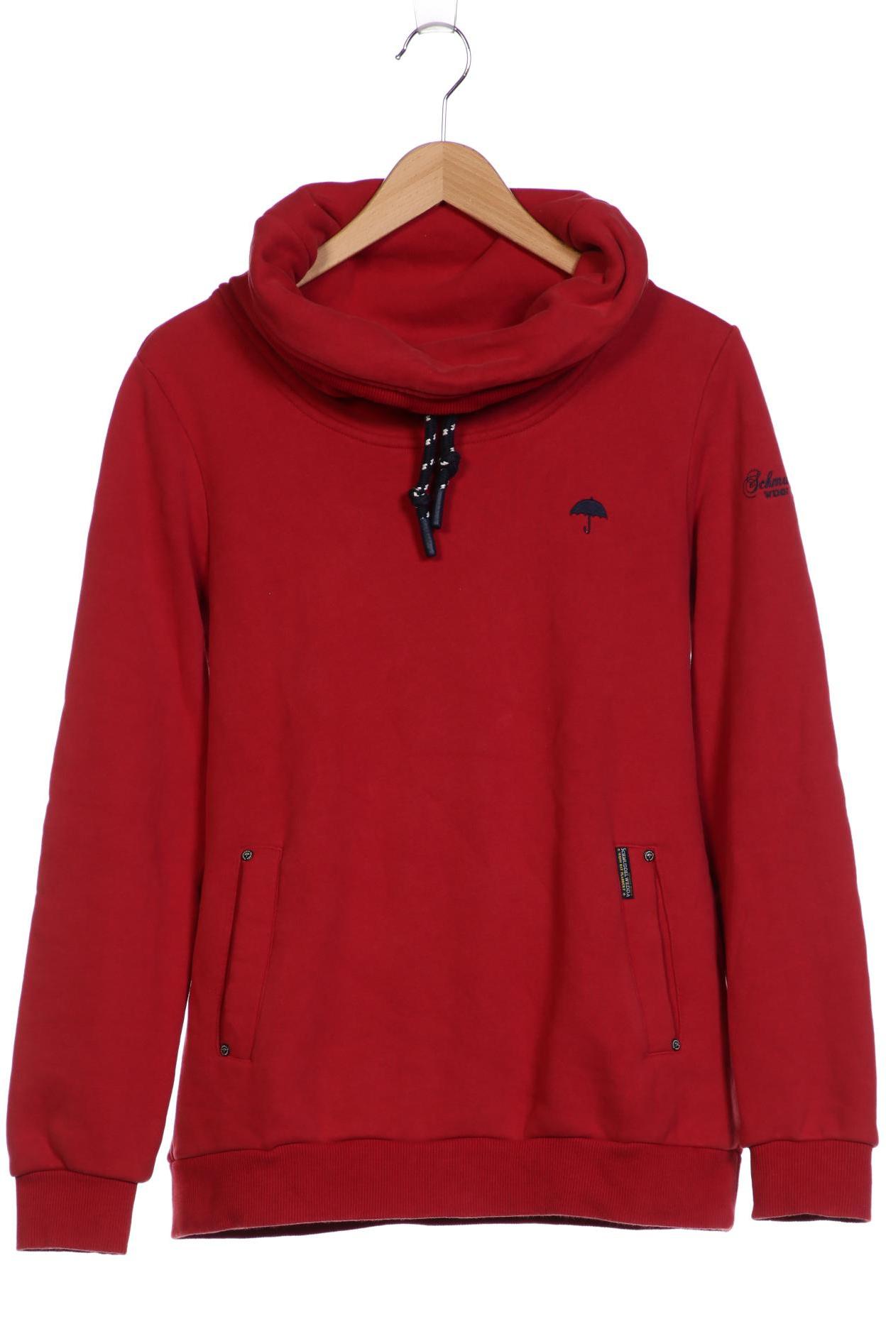

Schmuddelwedda Damen Sweatshirt, rot, Gr. 42