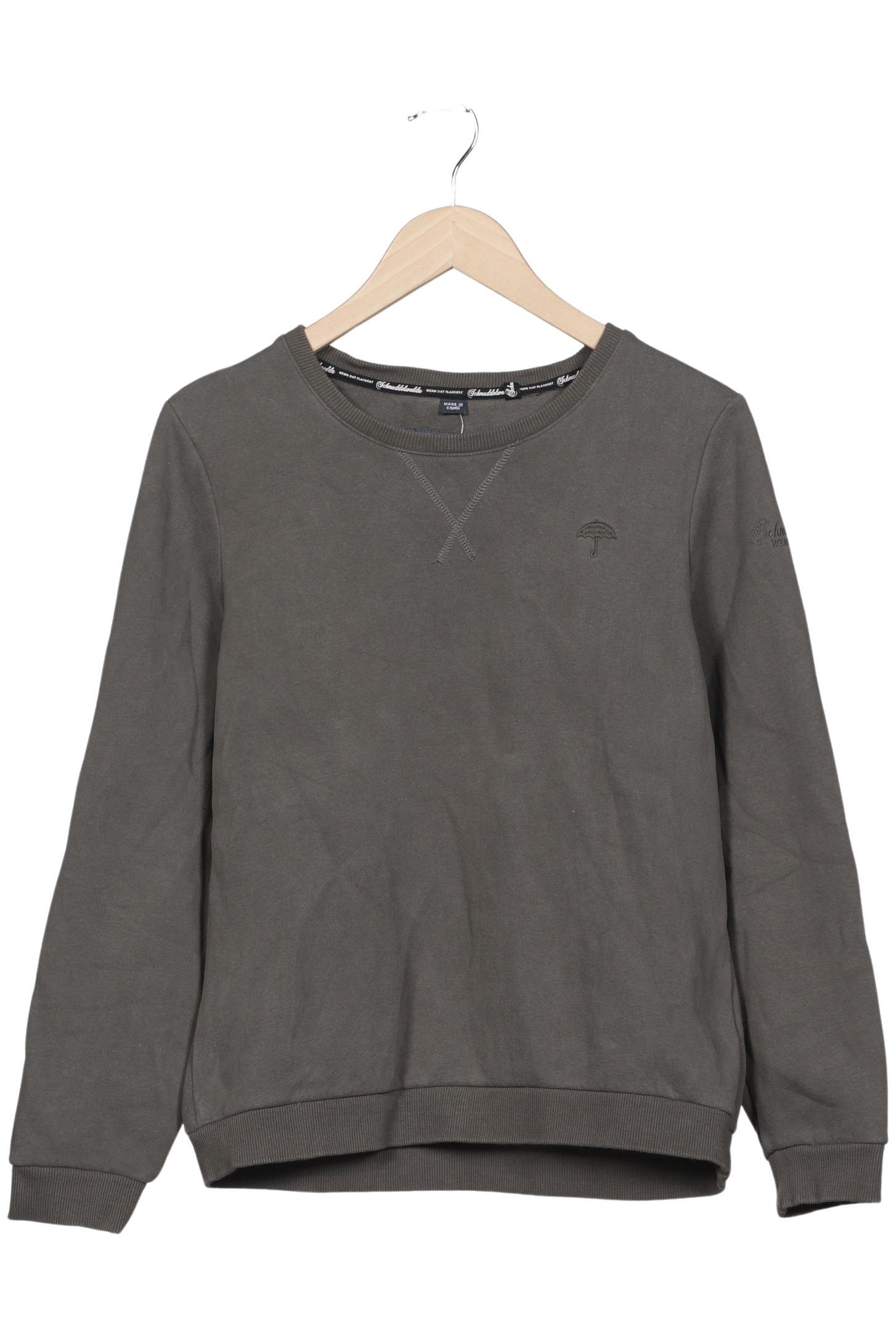 

Schmuddelwedda Damen Sweatshirt, grau, Gr. 38