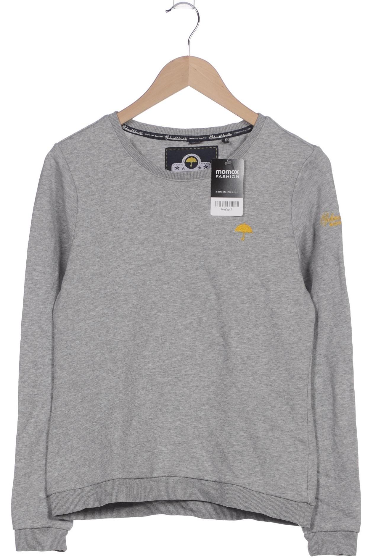 

Schmuddelwedda Damen Sweatshirt, grau, Gr. 36