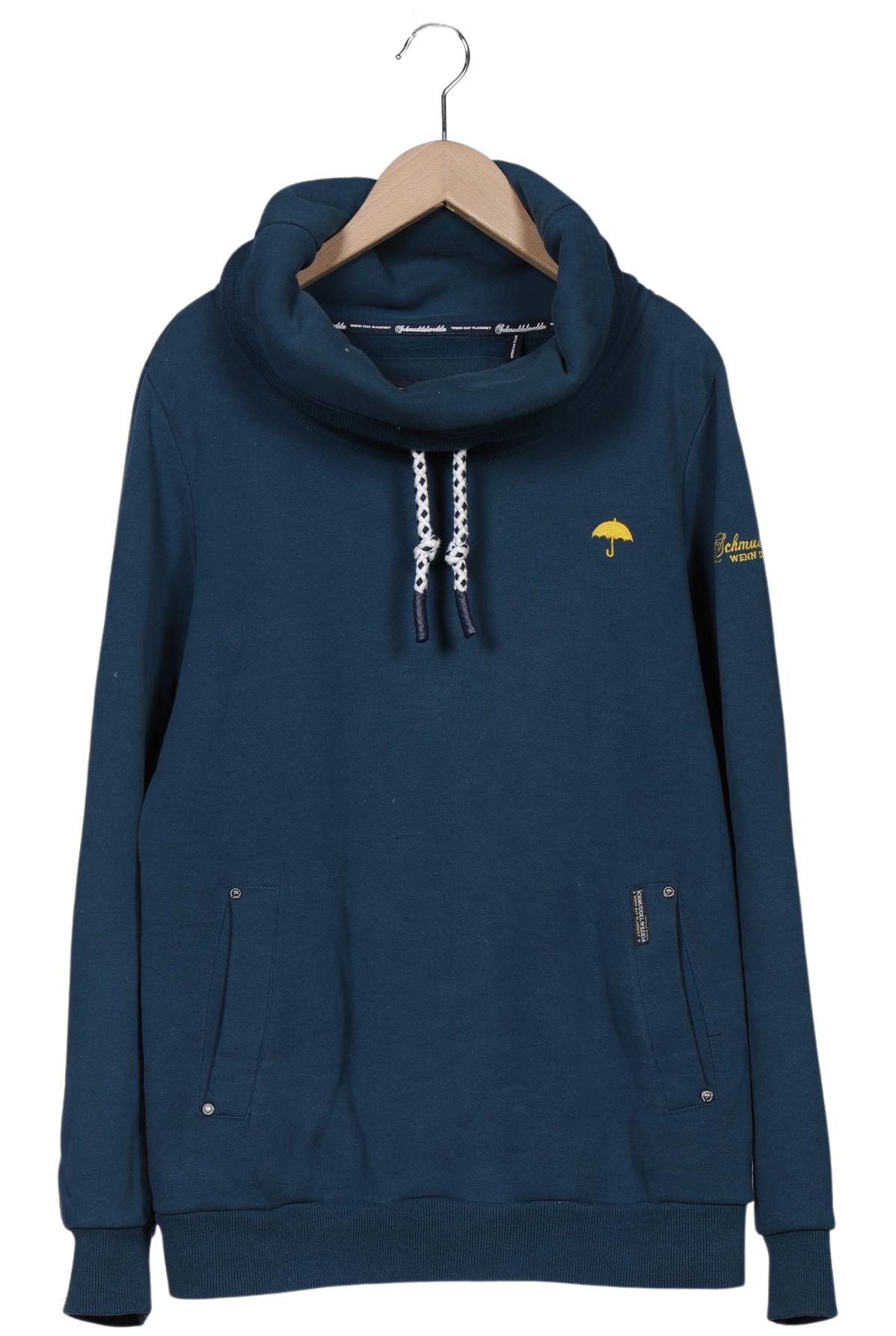 

Schmuddelwedda Damen Sweatshirt, blau, Gr. 38
