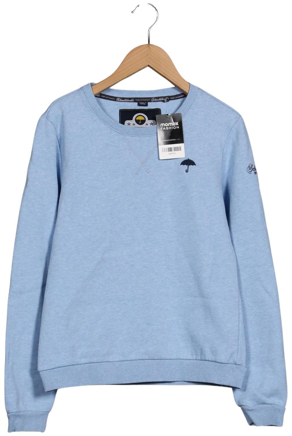 

Schmuddelwedda Damen Sweatshirt, blau, Gr. 34