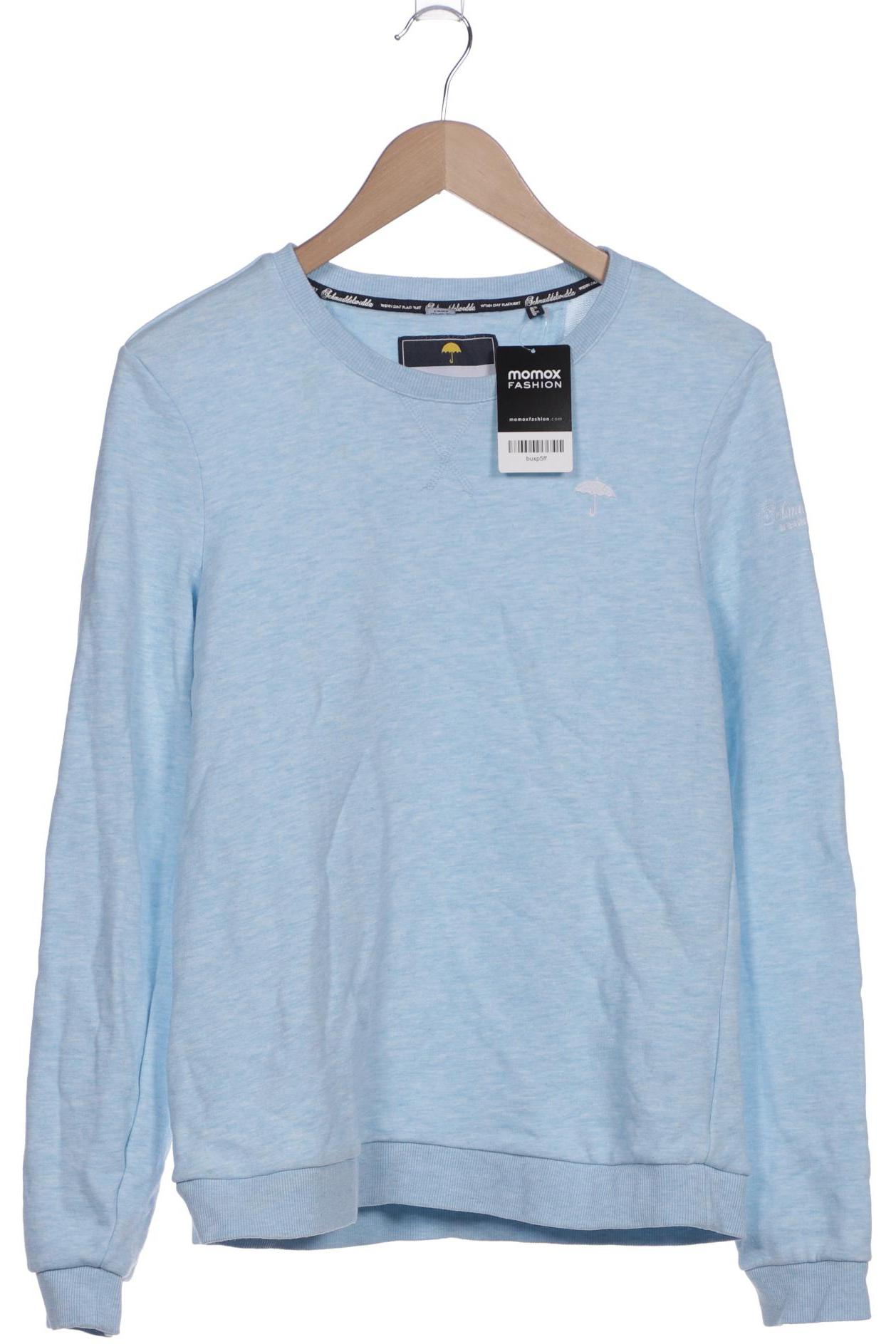 Thumbnail - Schmuddelwedda Damen Sweatshirt, hellblau, Gr. 42
