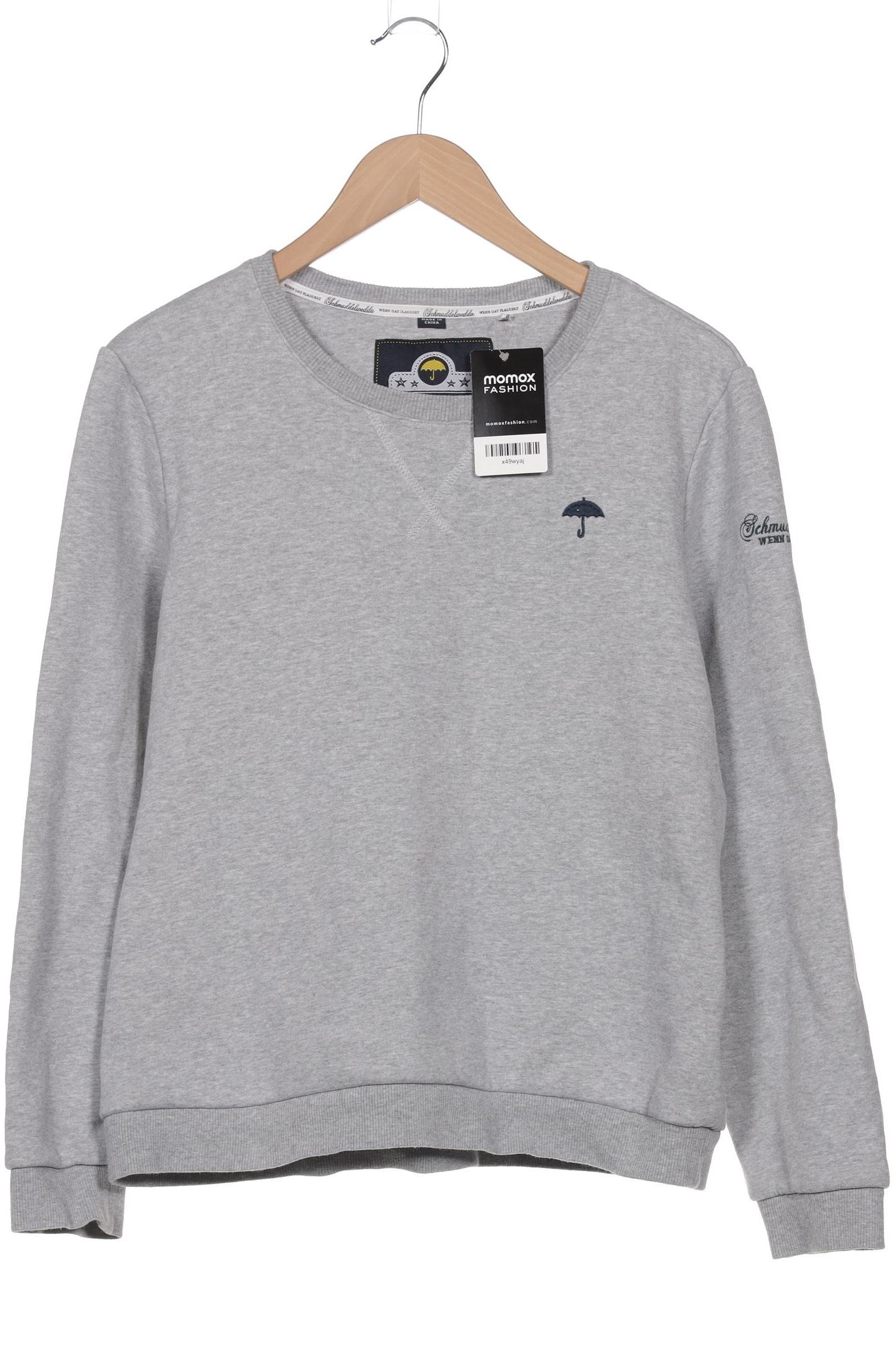 

Schmuddelwedda Damen Sweatshirt, grau, Gr. 42
