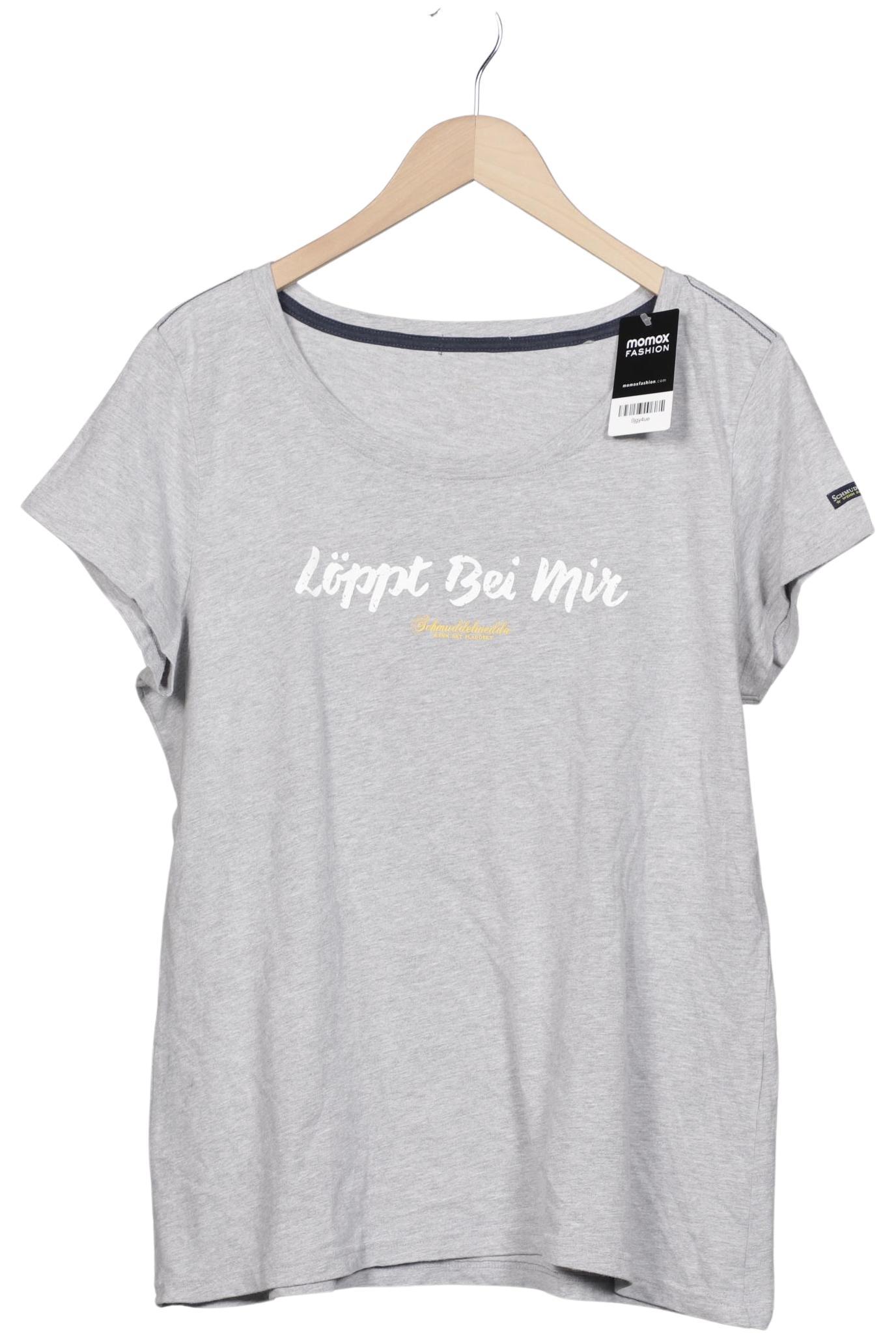 

Schmuddelwedda Damen T-Shirt, grau, Gr. 48