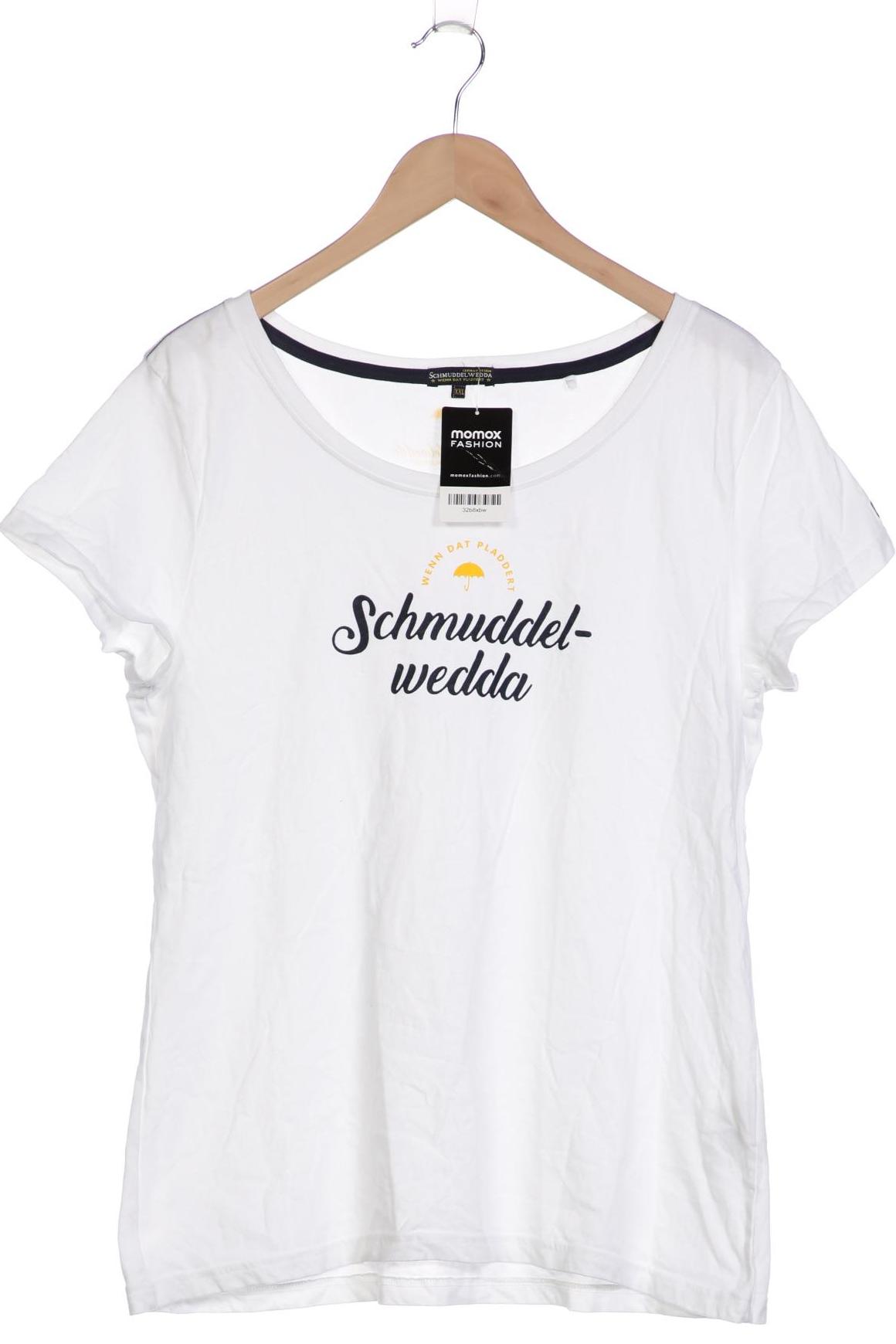 

Schmuddelwedda Damen T-Shirt, weiß, Gr. 46