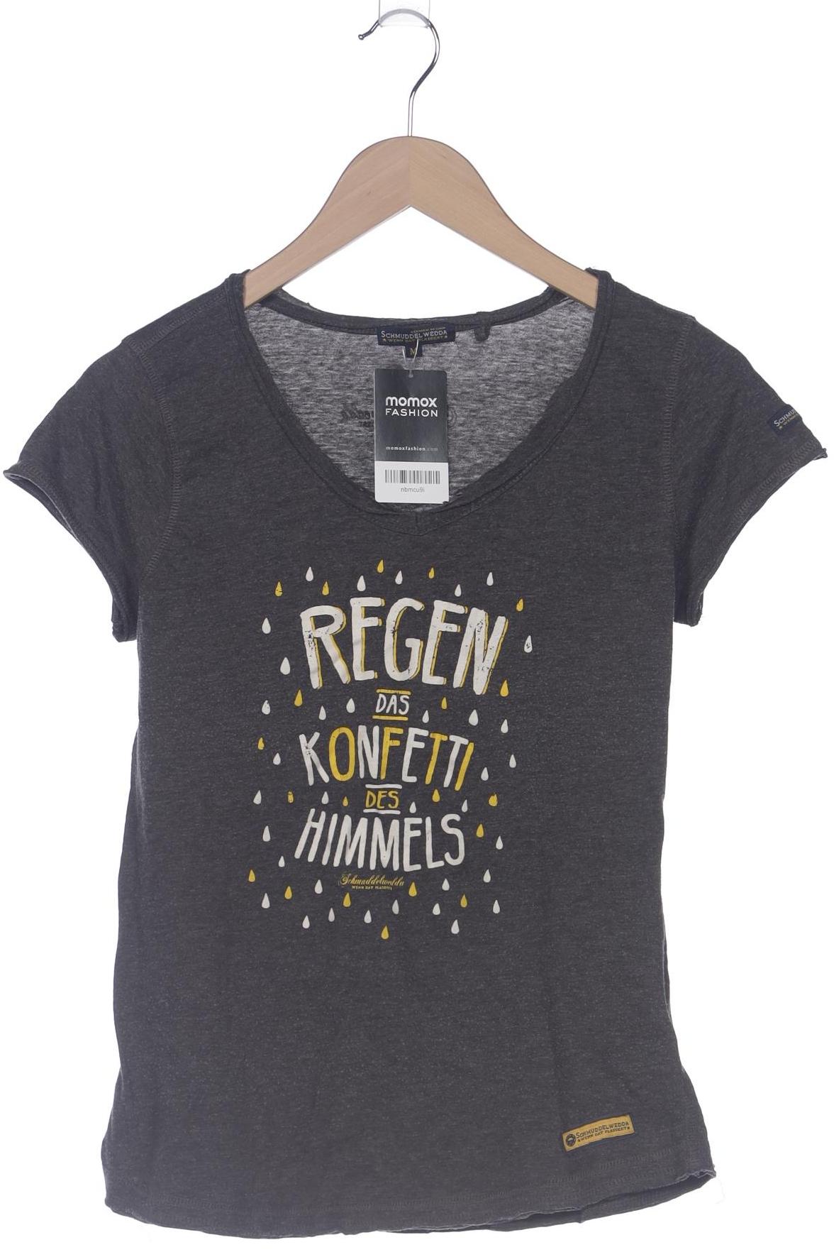 

Schmuddelwedda Damen T-Shirt, grau, Gr. 38