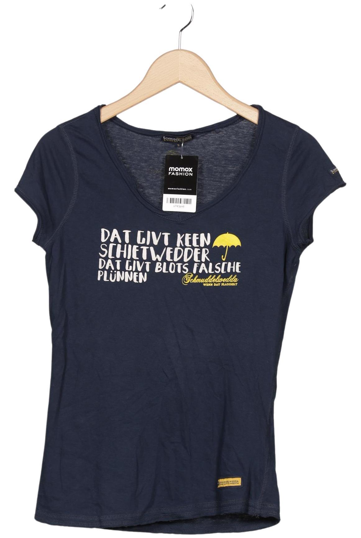 

Schmuddelwedda Damen T-Shirt, marineblau, Gr. 36