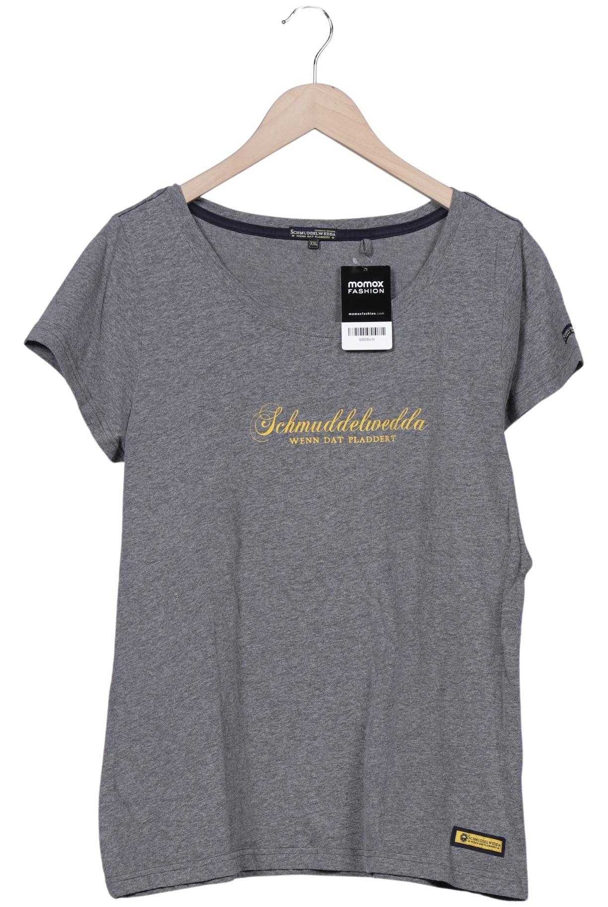 

Schmuddelwedda Damen T-Shirt, grau, Gr. 46