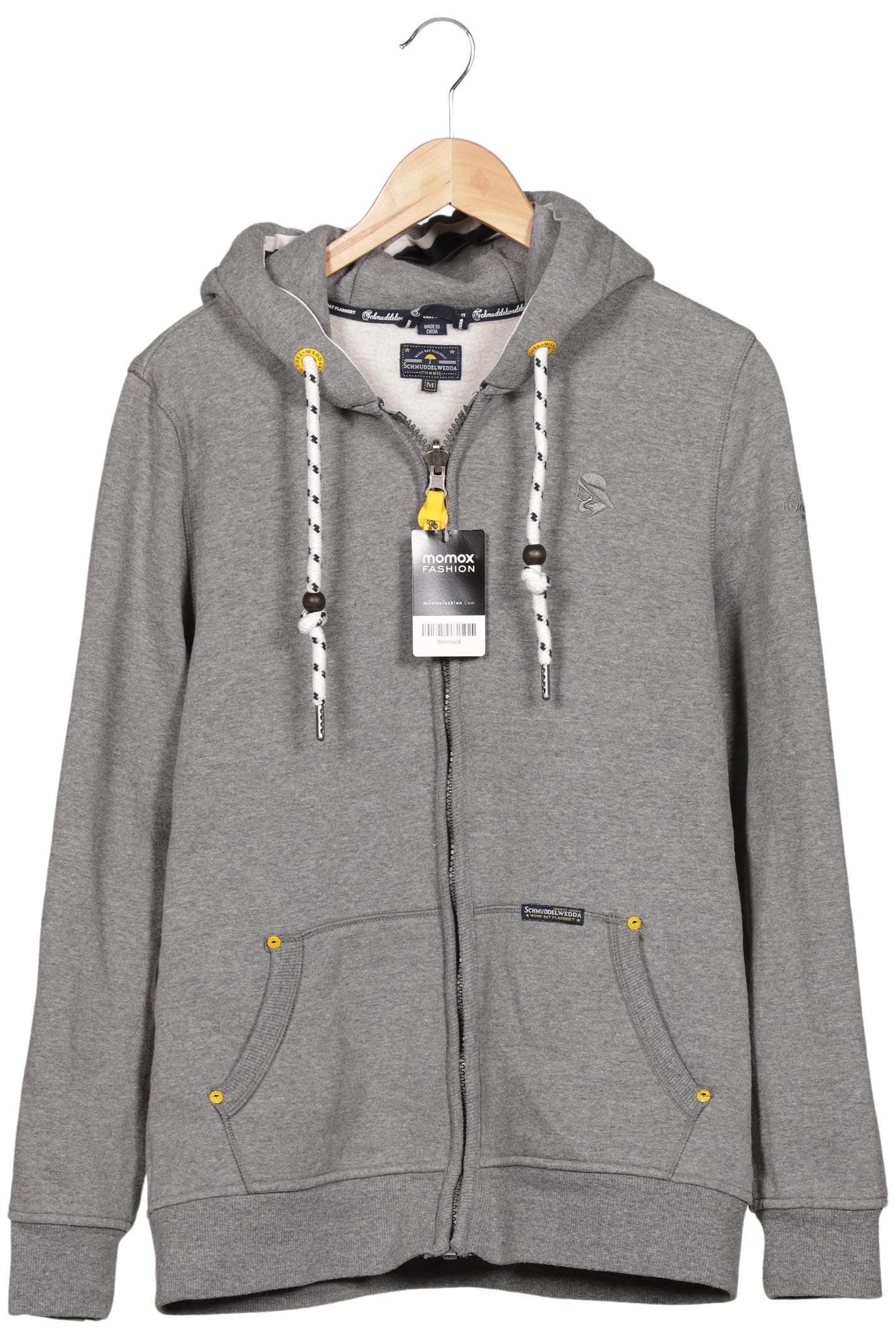 Thumbnail - Schmuddelwedda Herren Kapuzenpullover, grau, Gr. 48