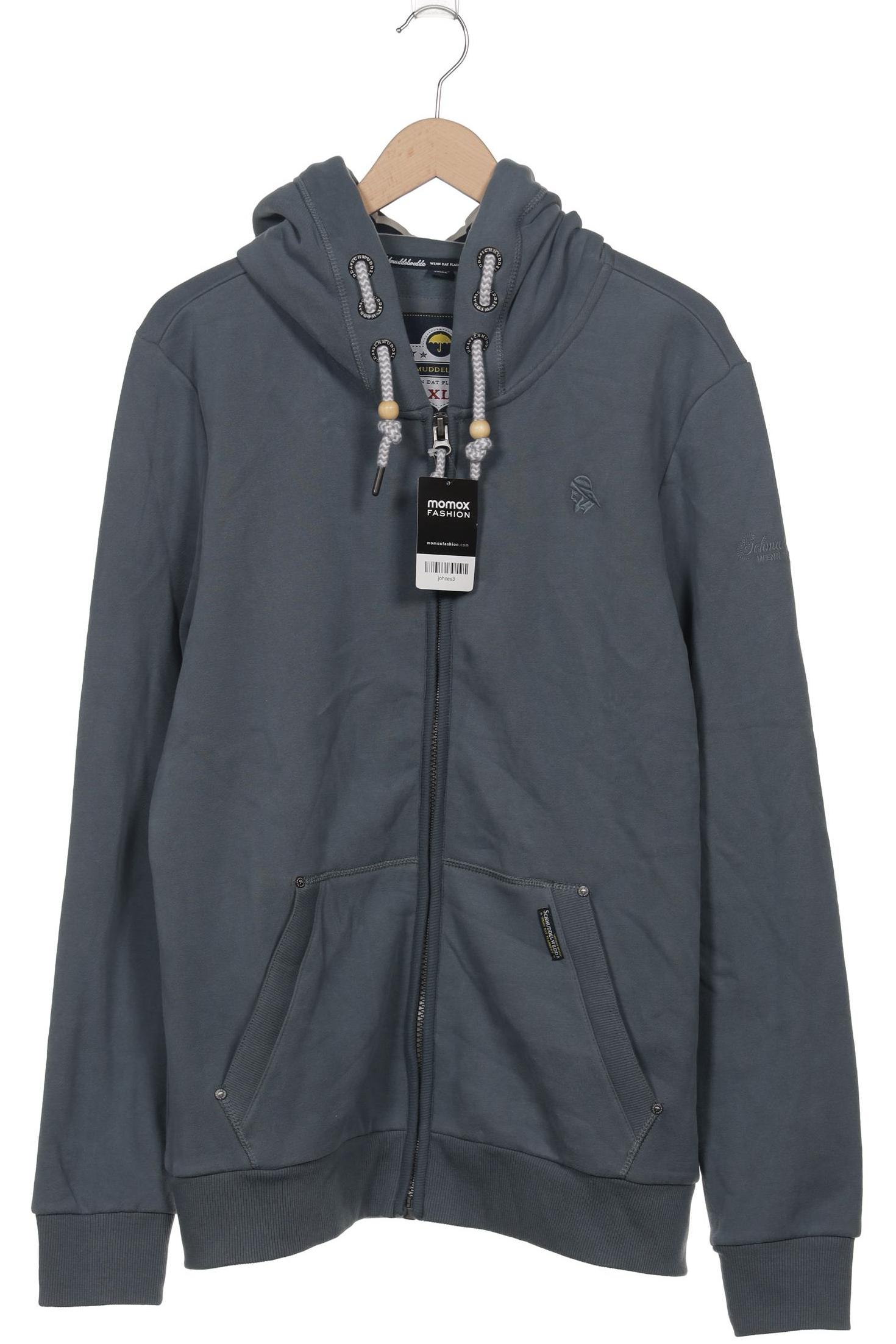 

Schmuddelwedda Herren Kapuzenpullover, grau, Gr. 54