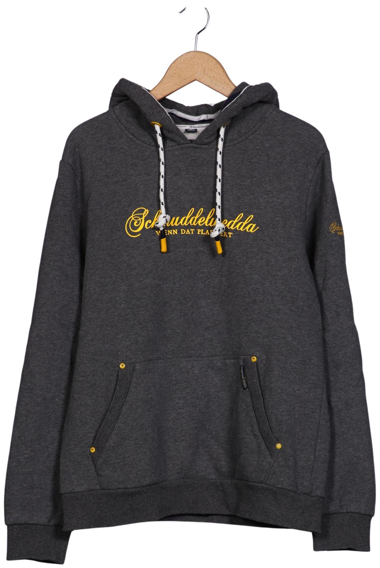 Thumbnail - Schmuddelwedda Herren Kapuzenpullover, grau, Gr. 52