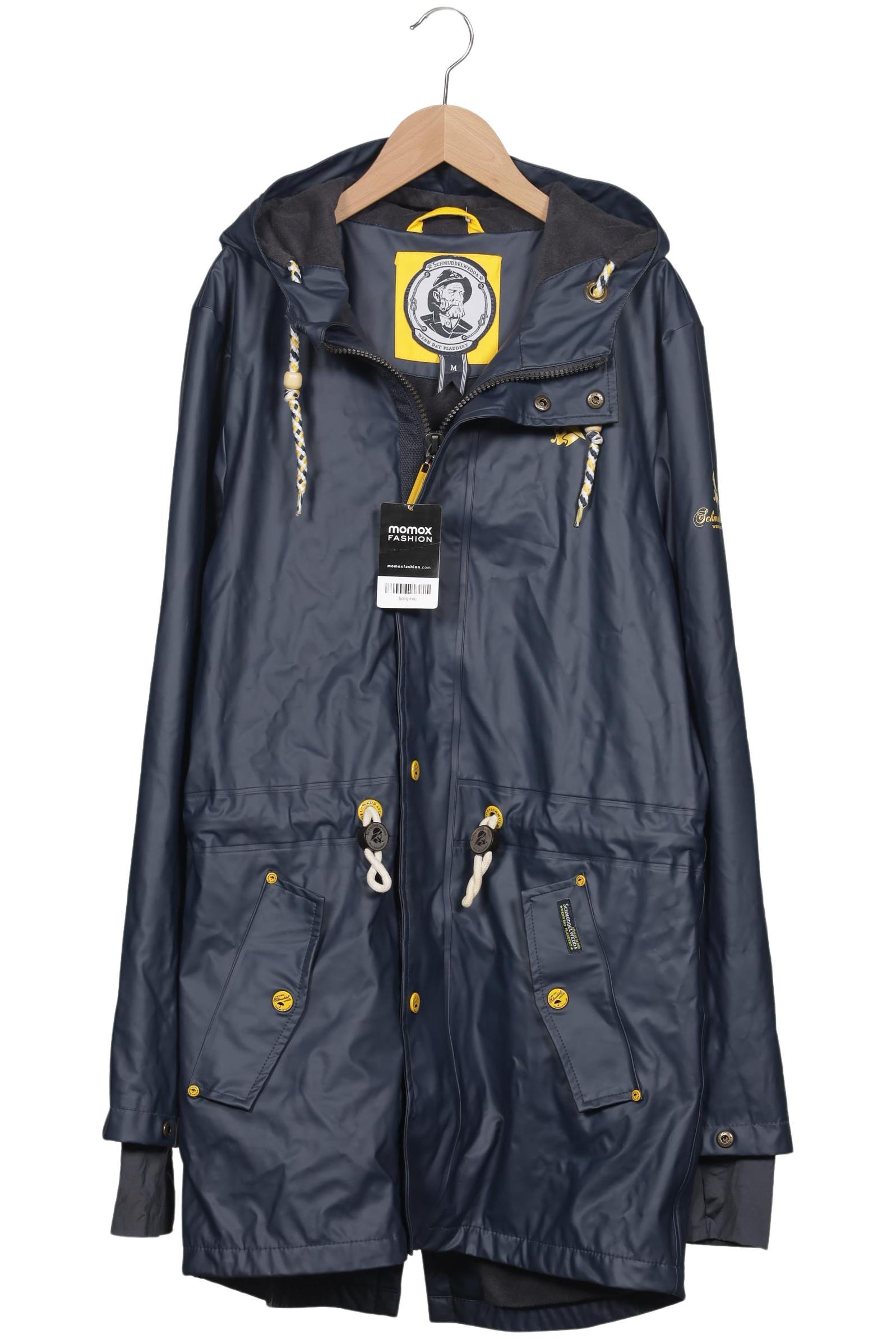 Thumbnail - Schmuddelwedda Herren Mantel, marineblau, Gr. 48