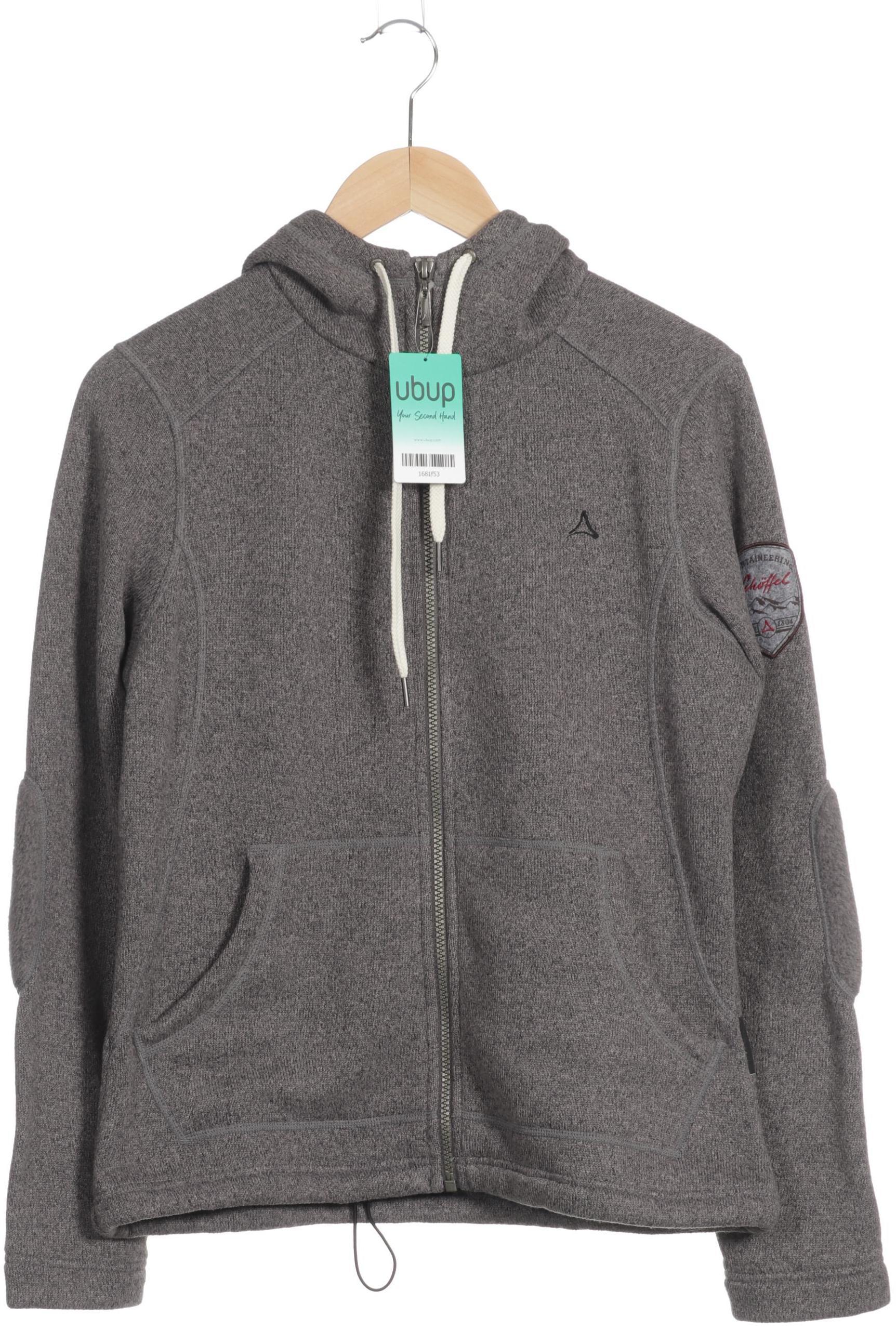 

Schöffel Damen Kapuzenpullover, grau, Gr. 40