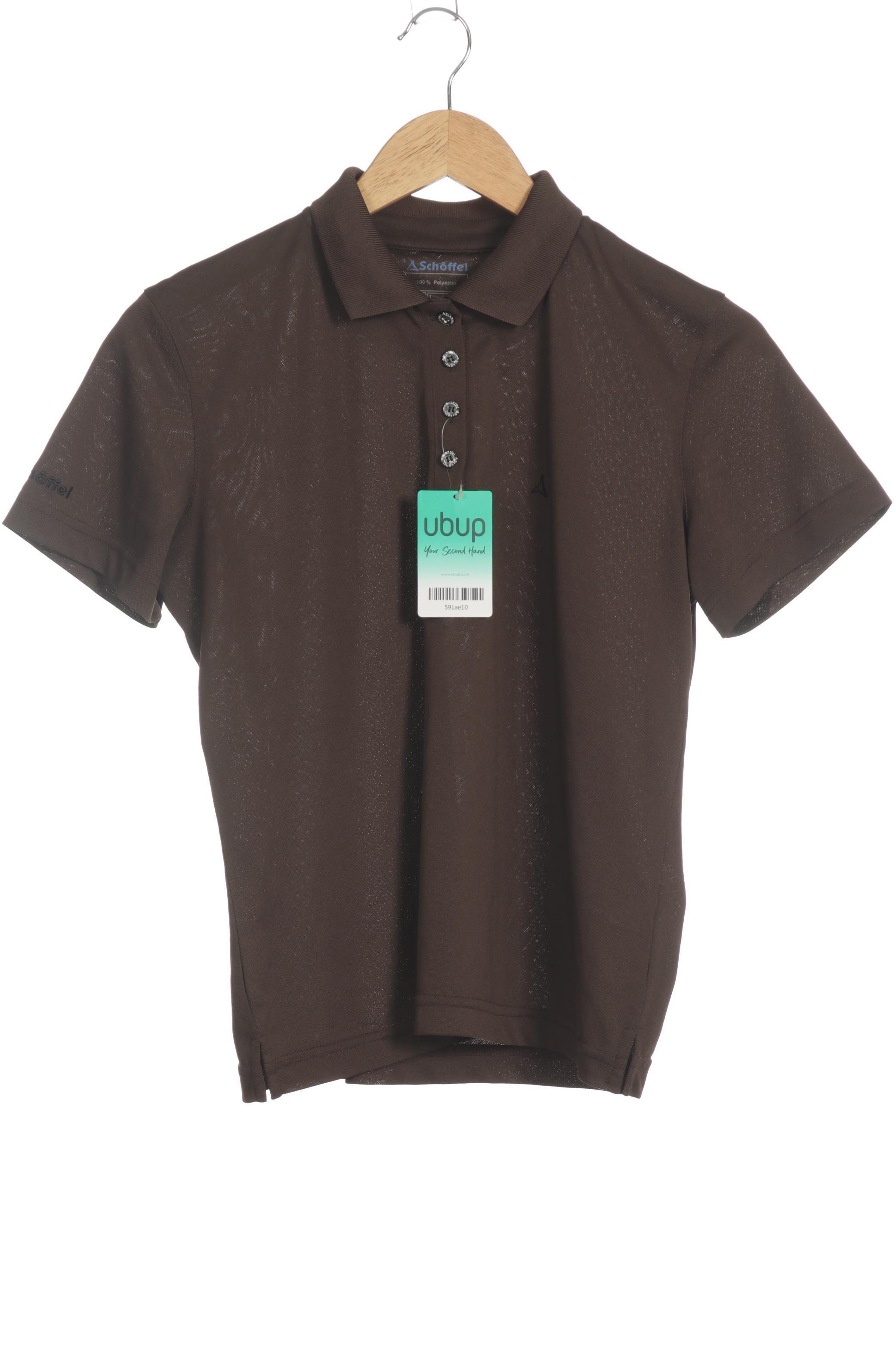 

Schöffel Damen Poloshirt, braun, Gr. 40