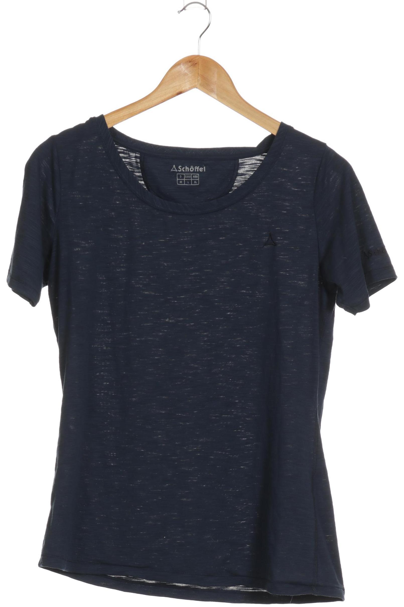 

Schöffel Damen T-Shirt, blau, Gr. 40