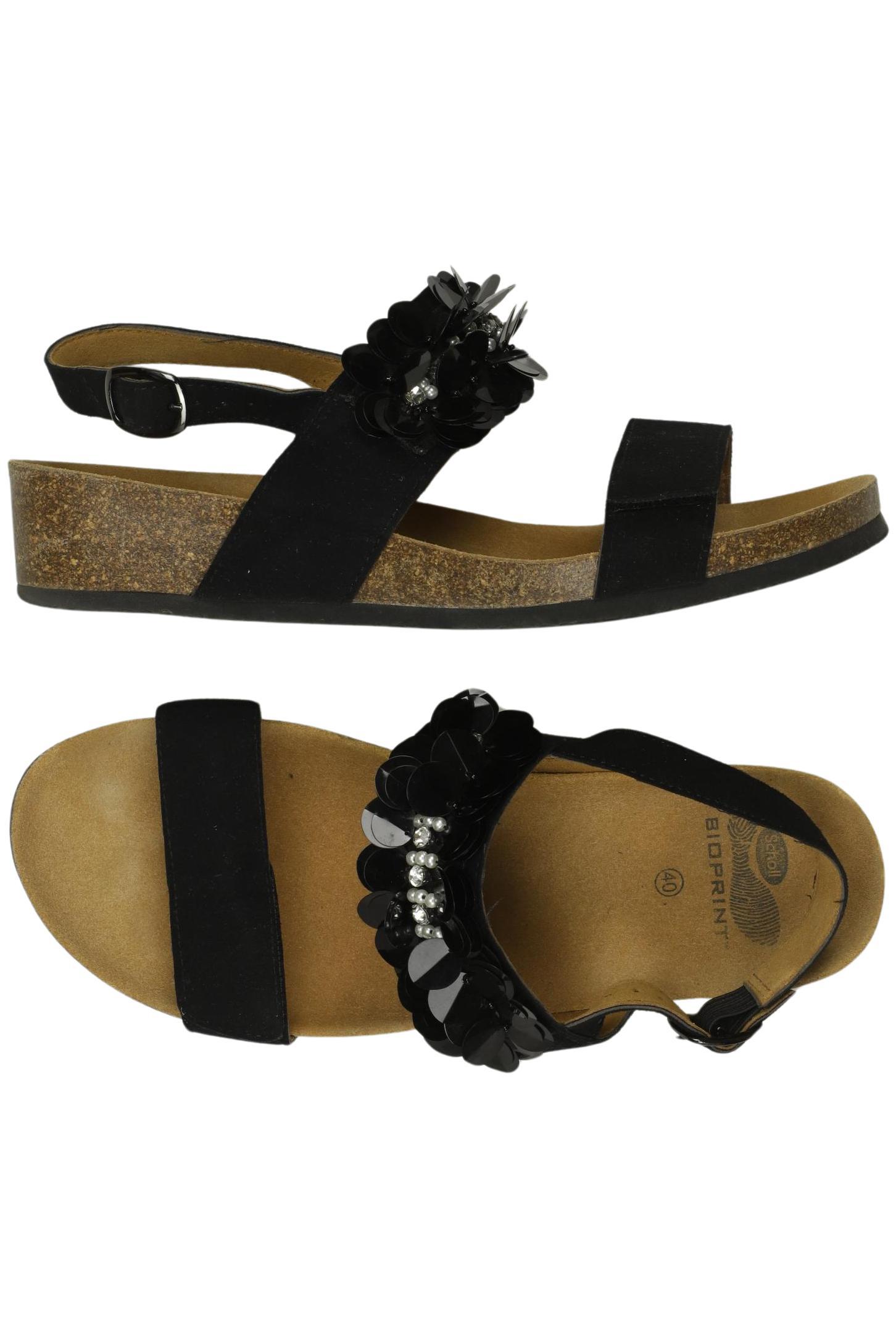 

Scholl Damen Sandale, schwarz, Gr. 40