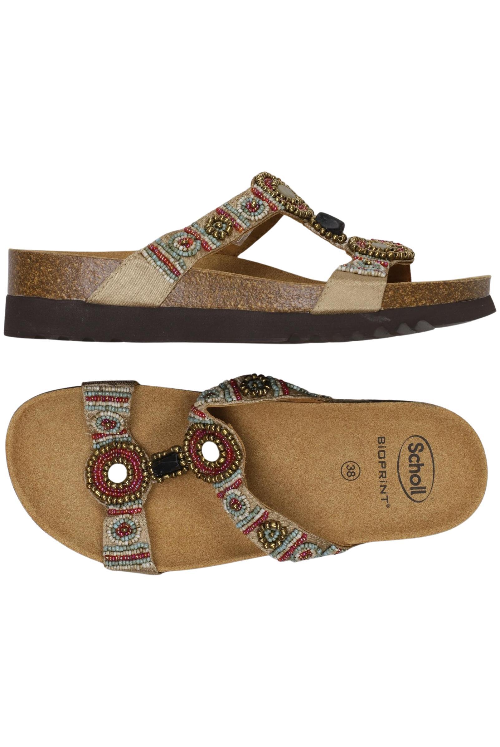 

Scholl Damen Sandale, beige, Gr. 38