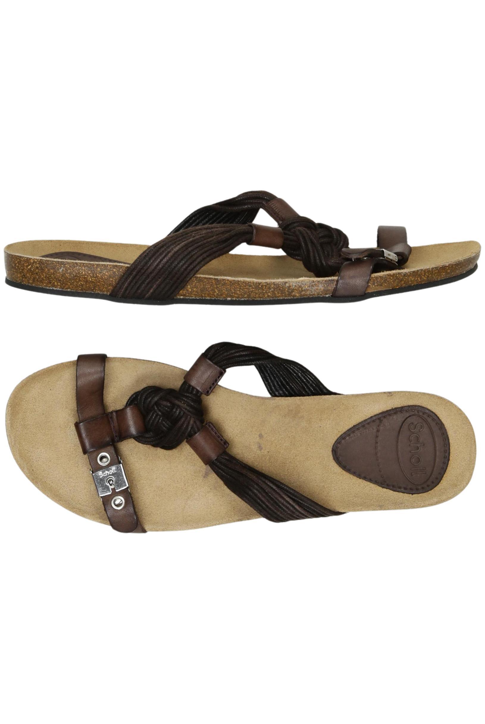 

Scholl Damen Sandale, braun, Gr. 38